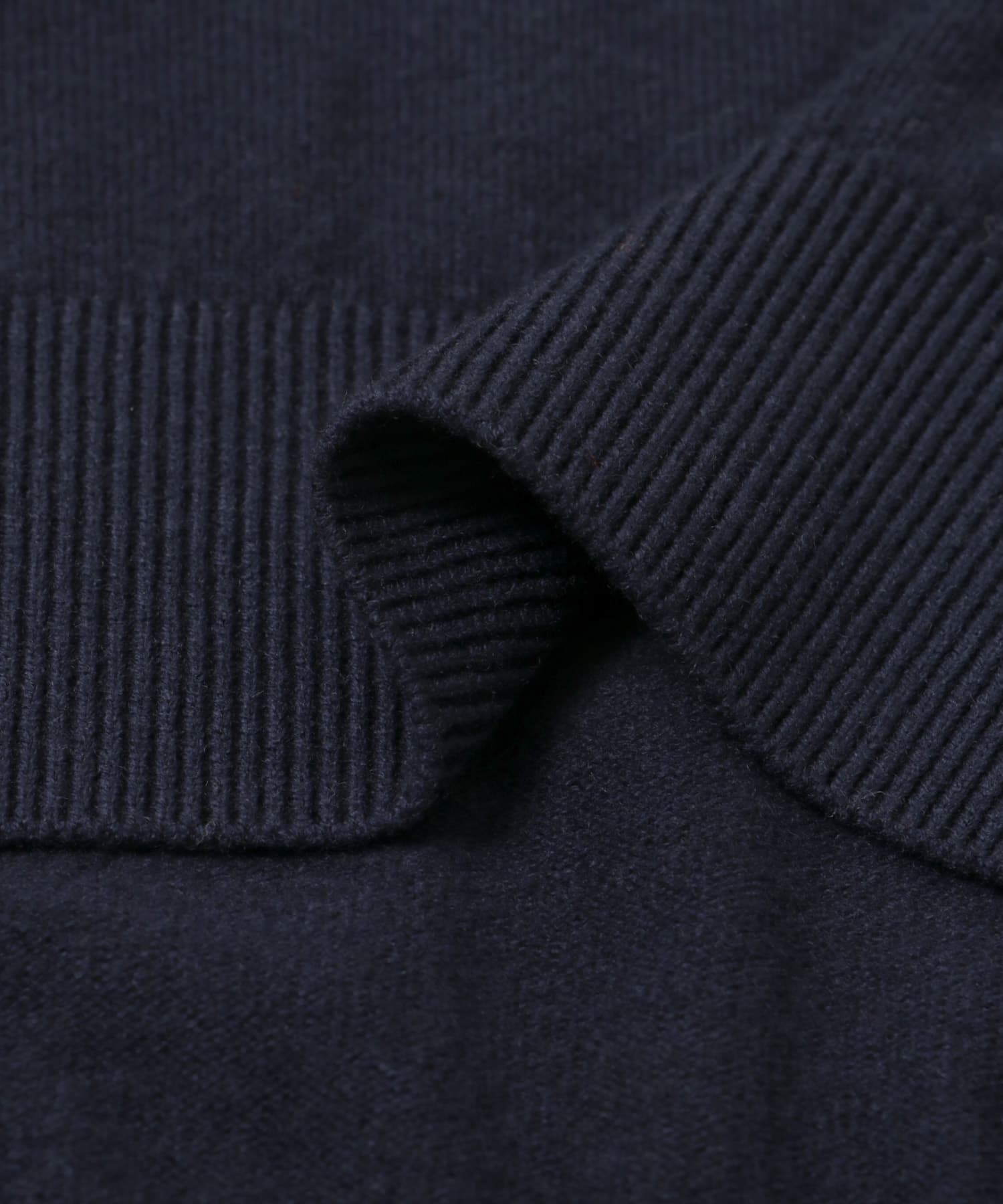Yonetomi　Spiber NEW BASIC KNIT PULLOVER 63NAVY 3