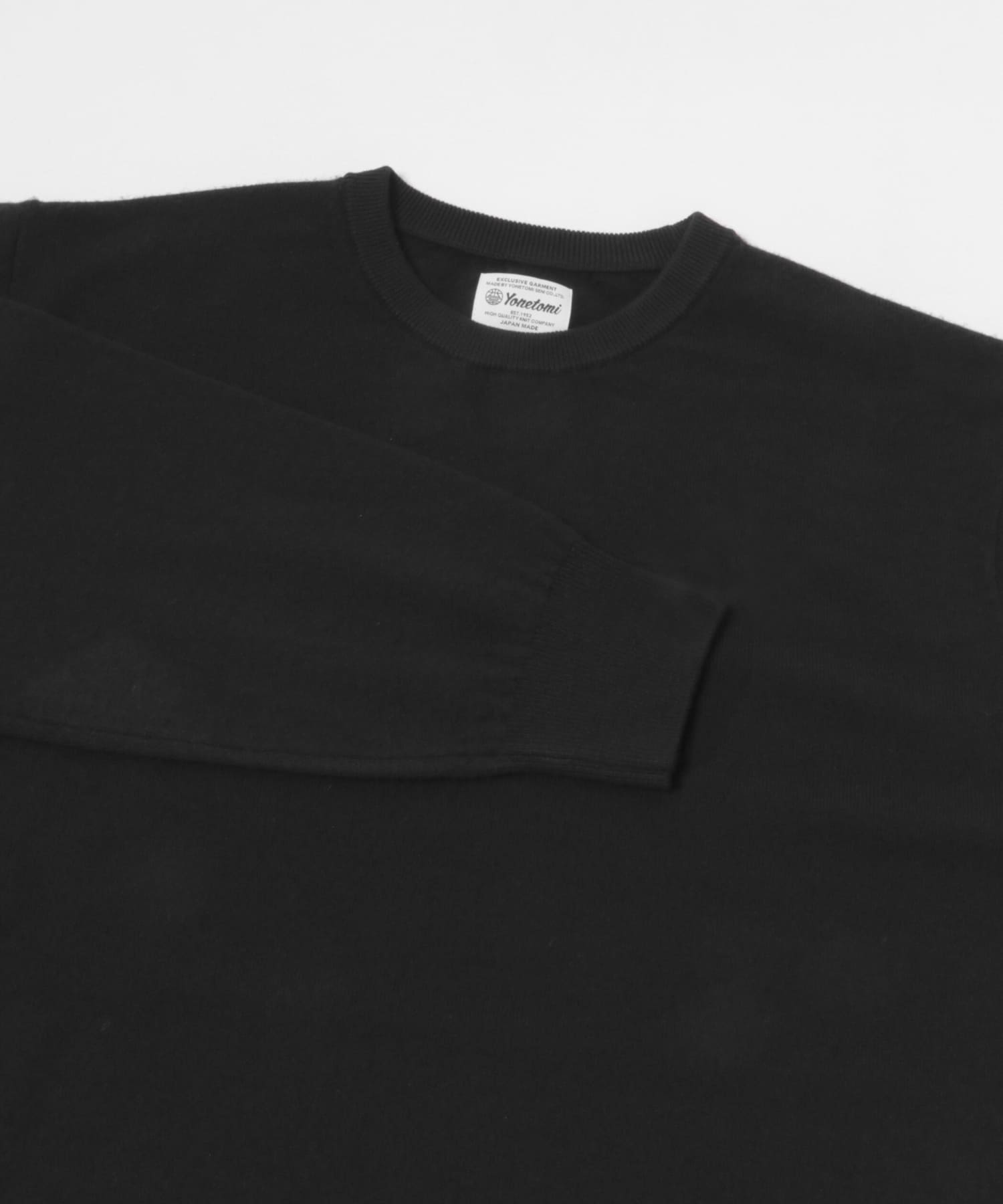 Yonetomi　Spiber NEW BASIC KNIT PULLOVER 14BLACK 3