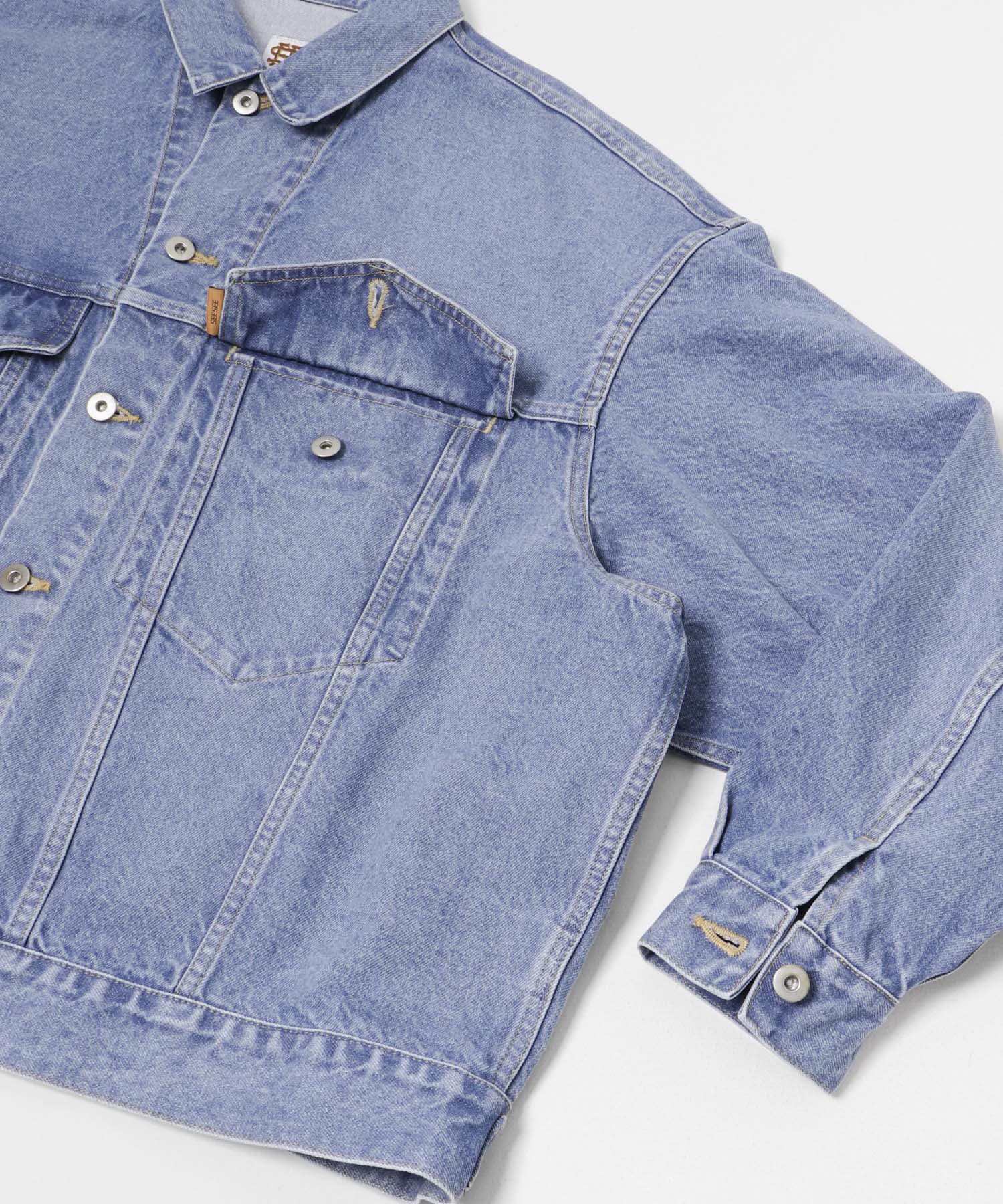 SEE SEE　DENIM JACKET BLUE M