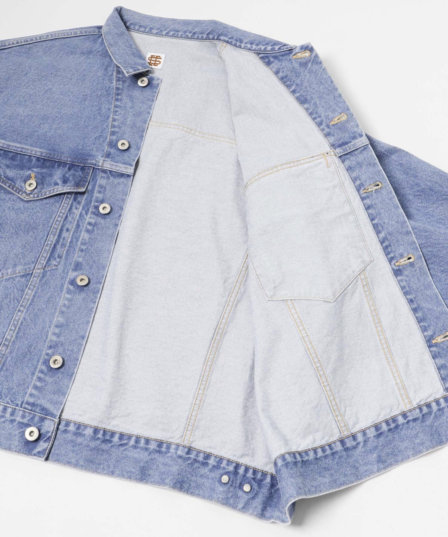 SEE SEE　DENIM JACKET BLUE M