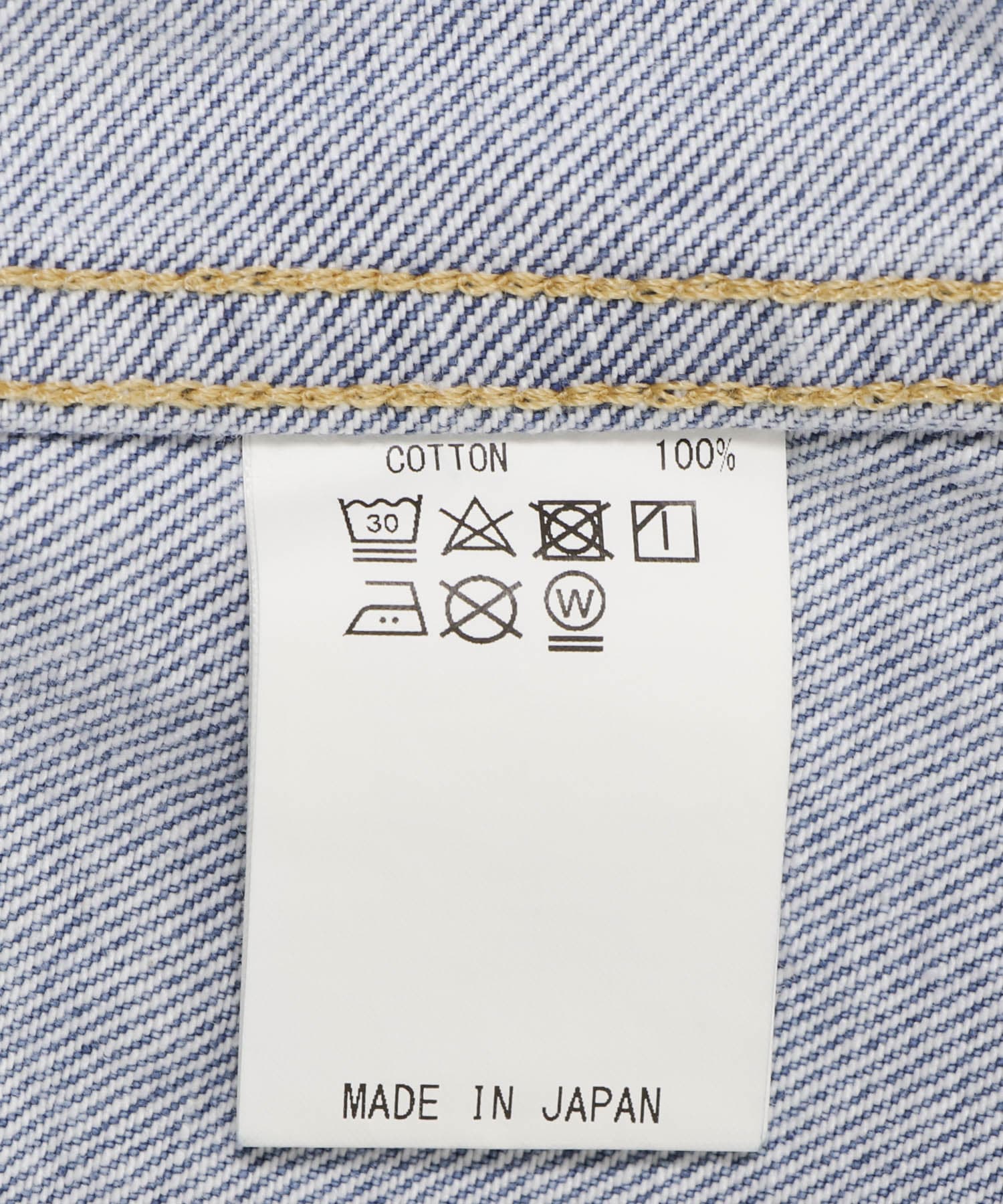 SEE SEE　DENIM JACKET BLUE L