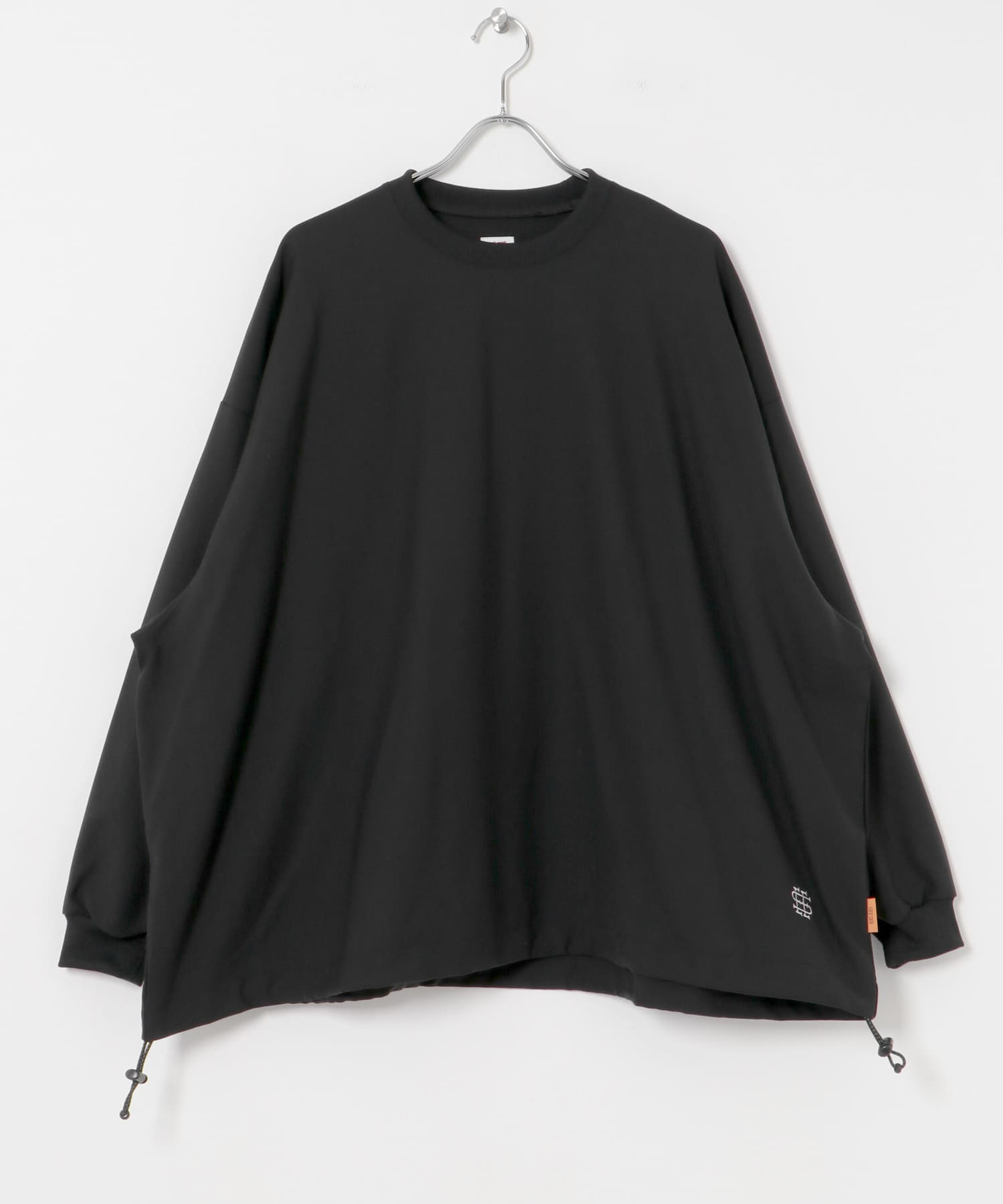 SEE SEE　LS WOOL CREW BLACK M