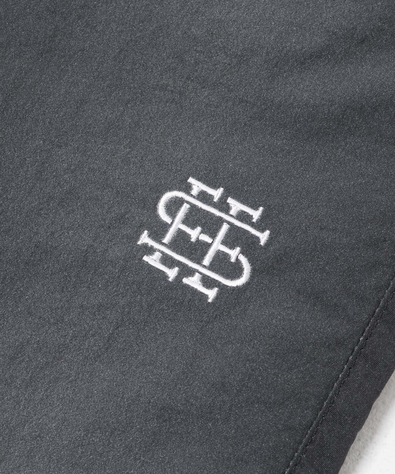 SEE SEE　WIDE SPORTY PANTS BLACK FADE M