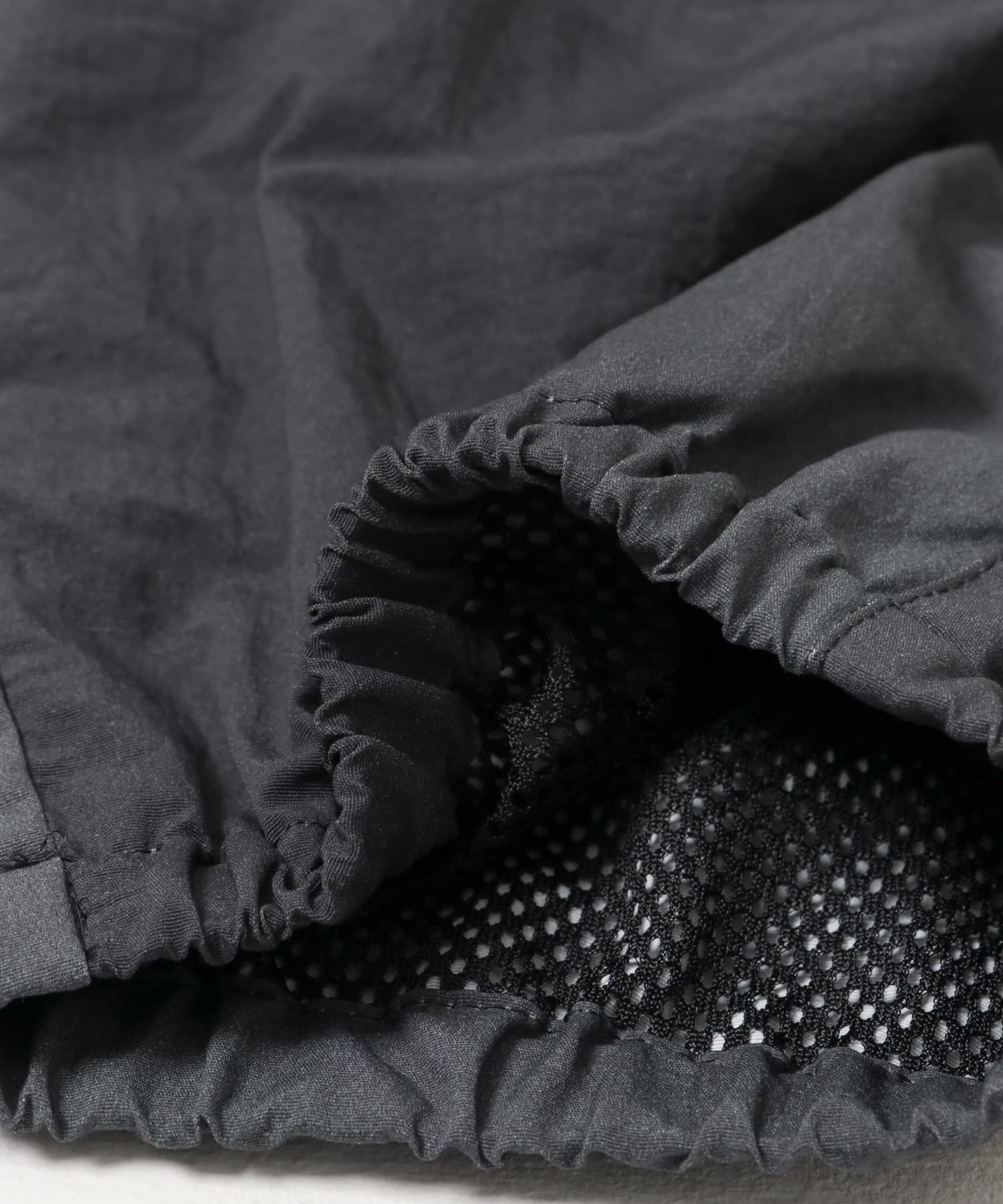 SEE SEE　WIDE SPORTY PANTS BLACK FADE L