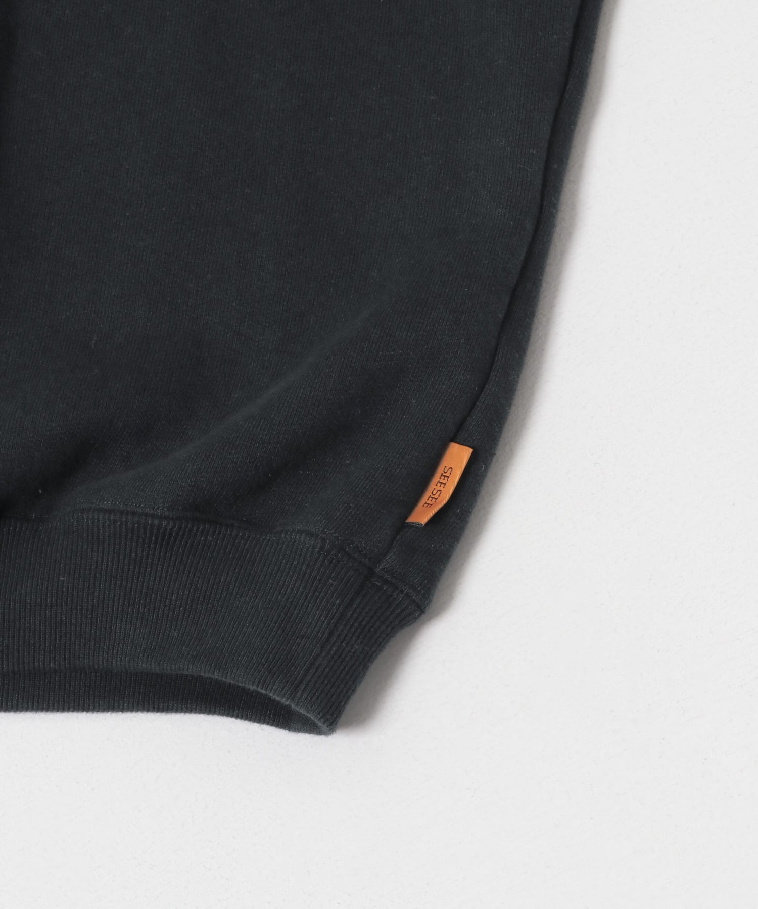 SEE SEE　CREW SWEAT D NAVY M