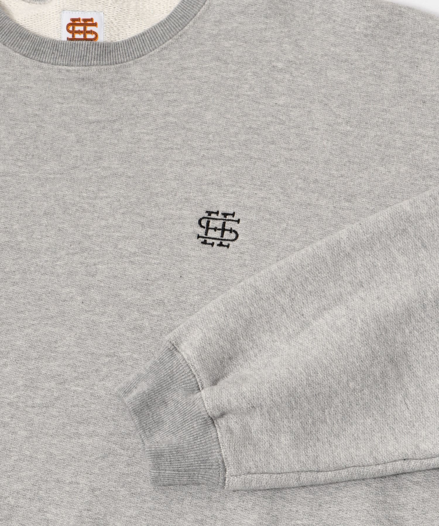 SEE SEE　CREW SWEAT GREY杢 M