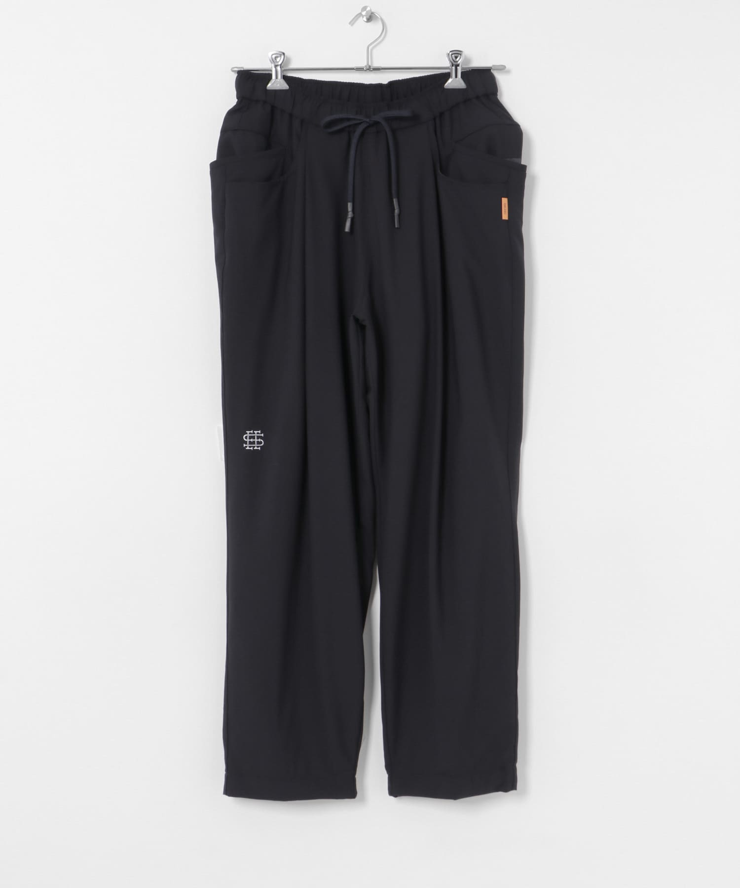 SEE SEE　WIDE TAPERED EASY PANTS NAVY M