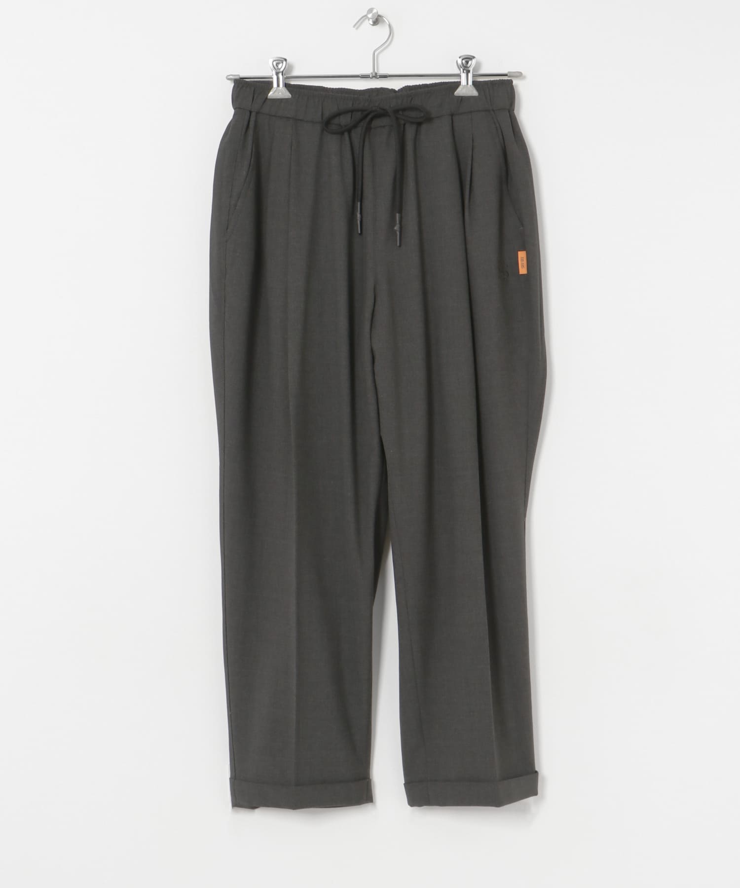 SEE SEE　WIDE SLACKS CHARCOAL M