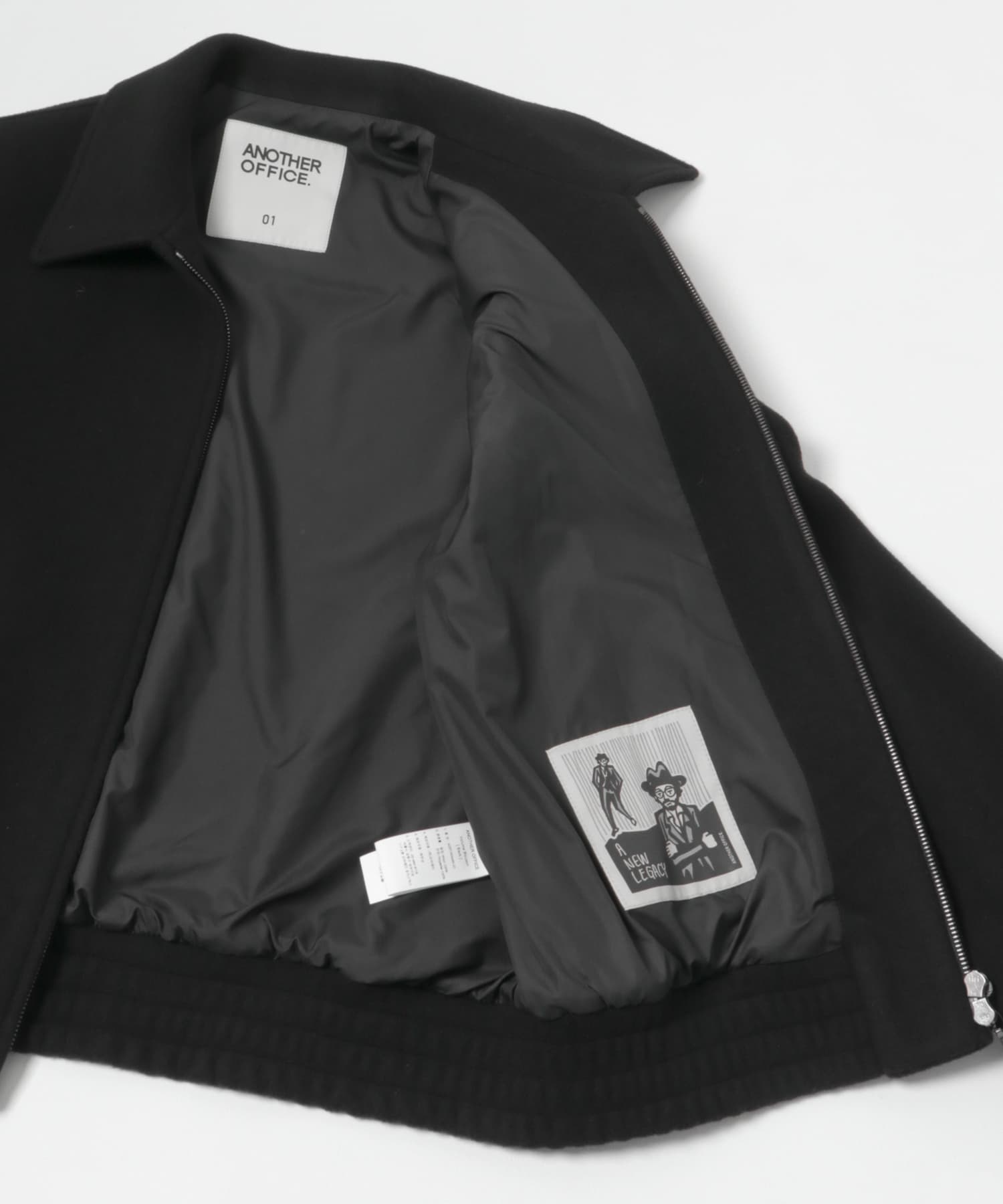 ANOTHER OFFICE　Volume Blouson BLACK 1