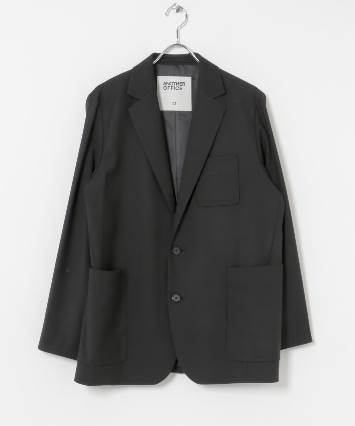 ANOTHER OFFICE　Santiago Sport Jacket BLACK 1
