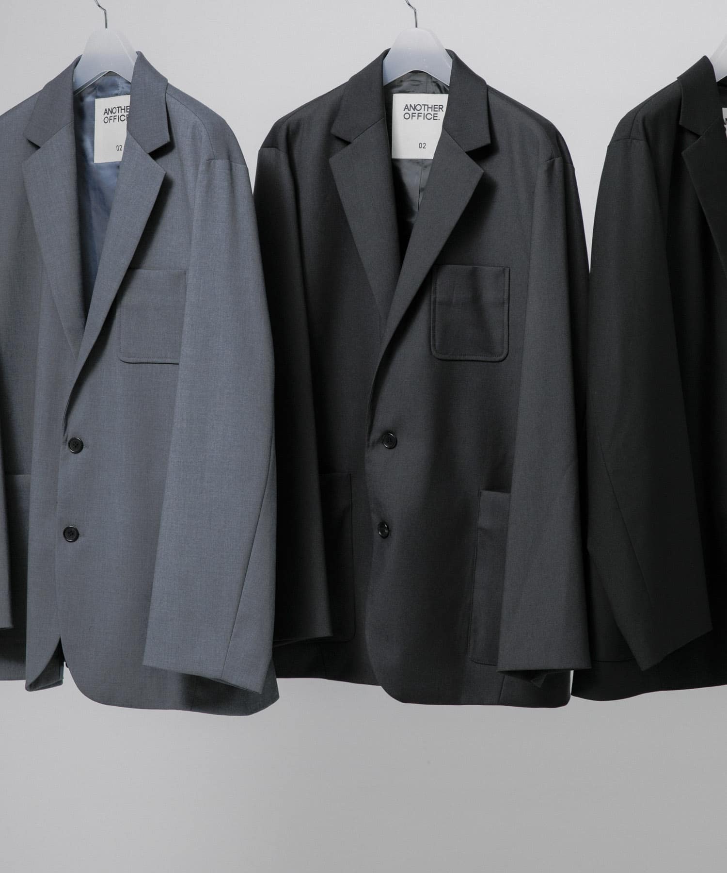 ANOTHER OFFICE　Santiago Sport Jacket H/GRAY 1