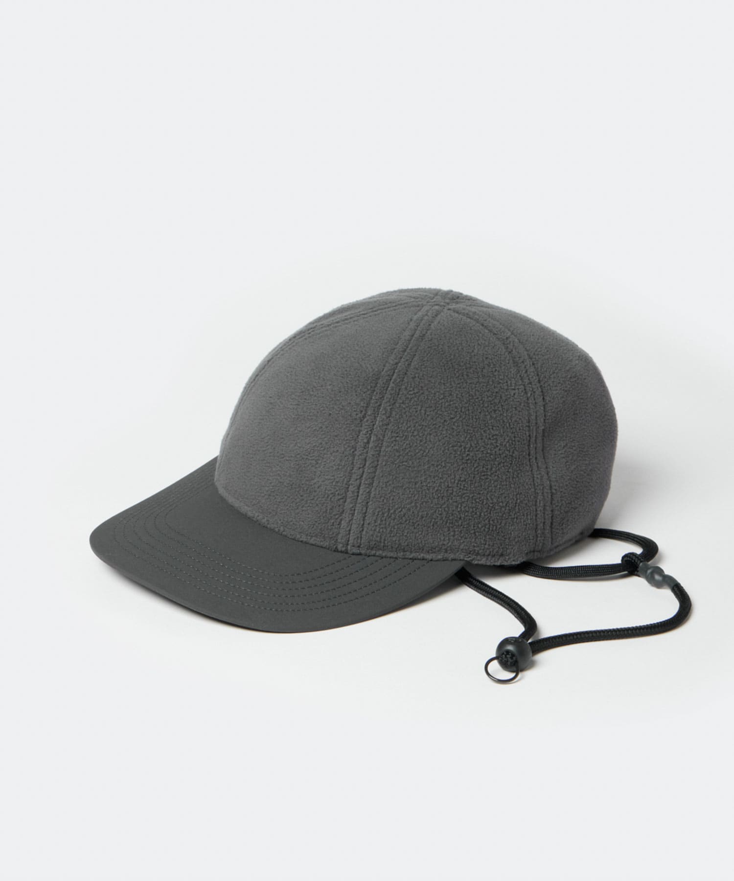 DAIWA PIER39　TECH FLEECE 6PANEL CAP CHARCOAL FREE