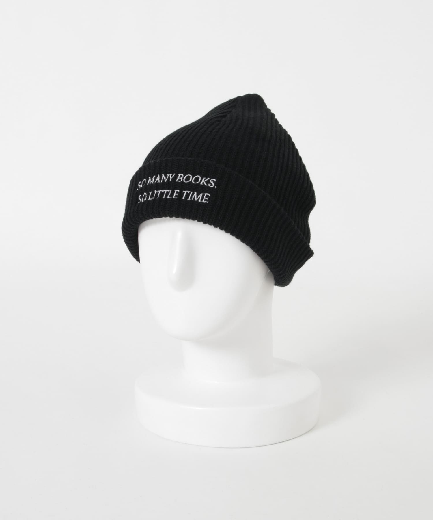 BLANKMAG　SO MANY BOOKS  Knit  Cap Black FREE