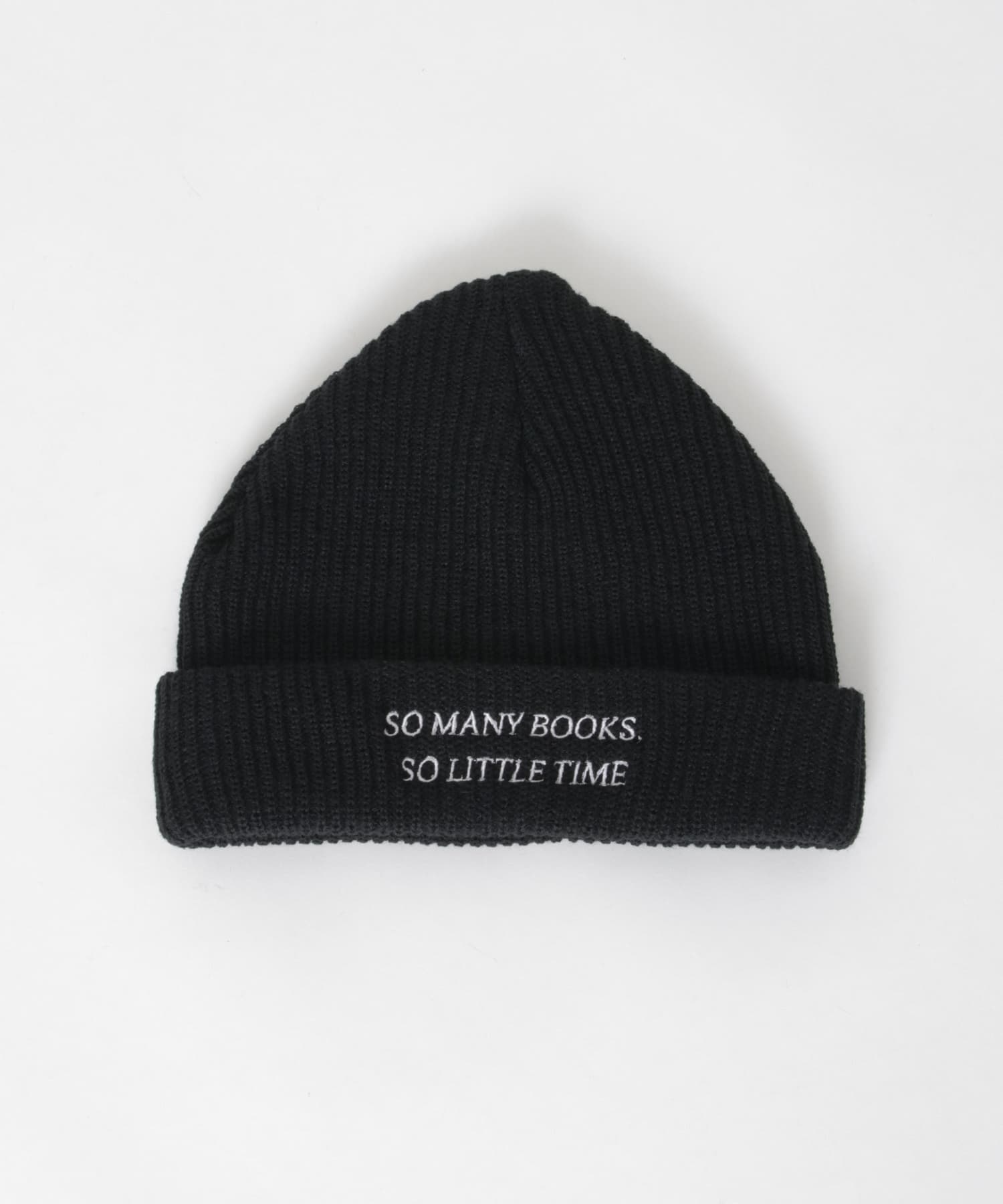BLANKMAG　SO MANY BOOKS  Knit  Cap Black FREE