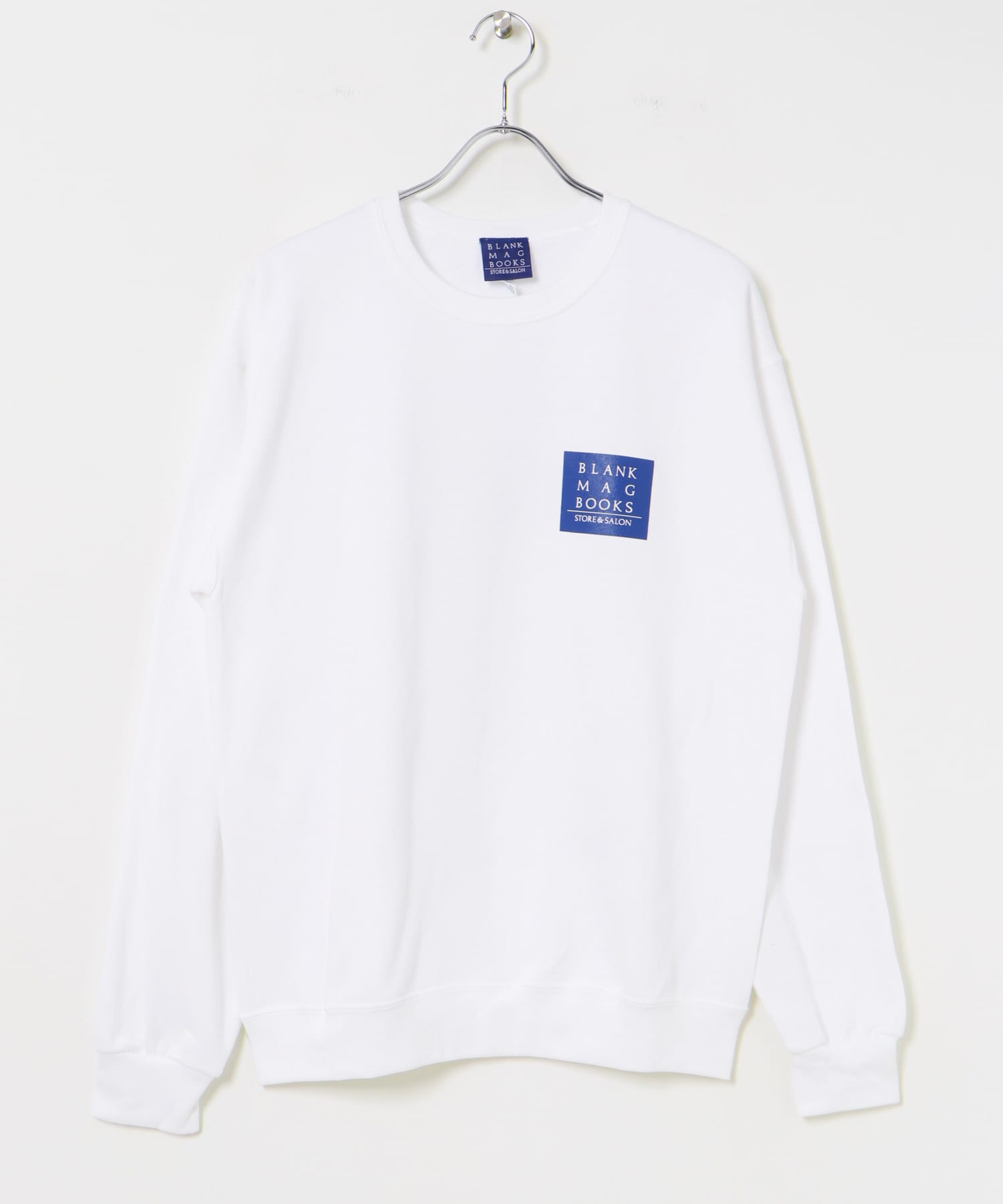 BLANKMAG　SO MANY BOOKS  Crew White M