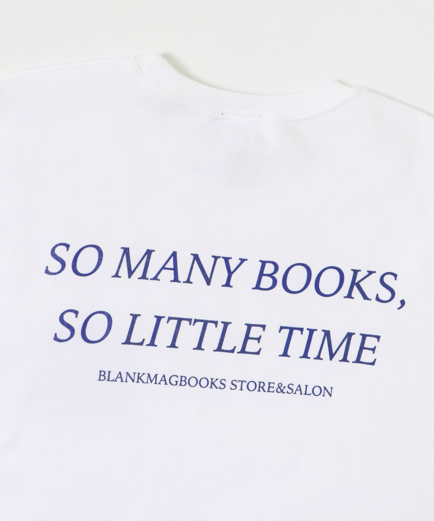 BLANKMAG　SO MANY BOOKS  Crew White M
