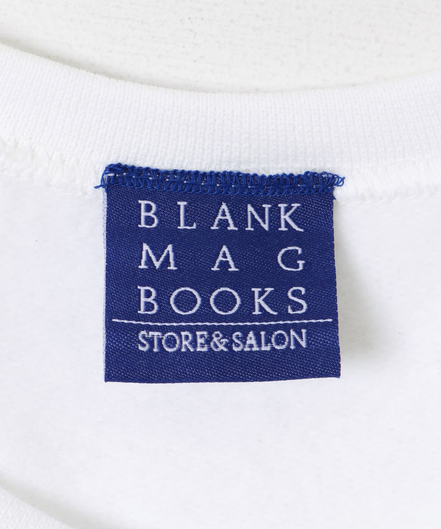 BLANKMAG　SO MANY BOOKS  Crew White M