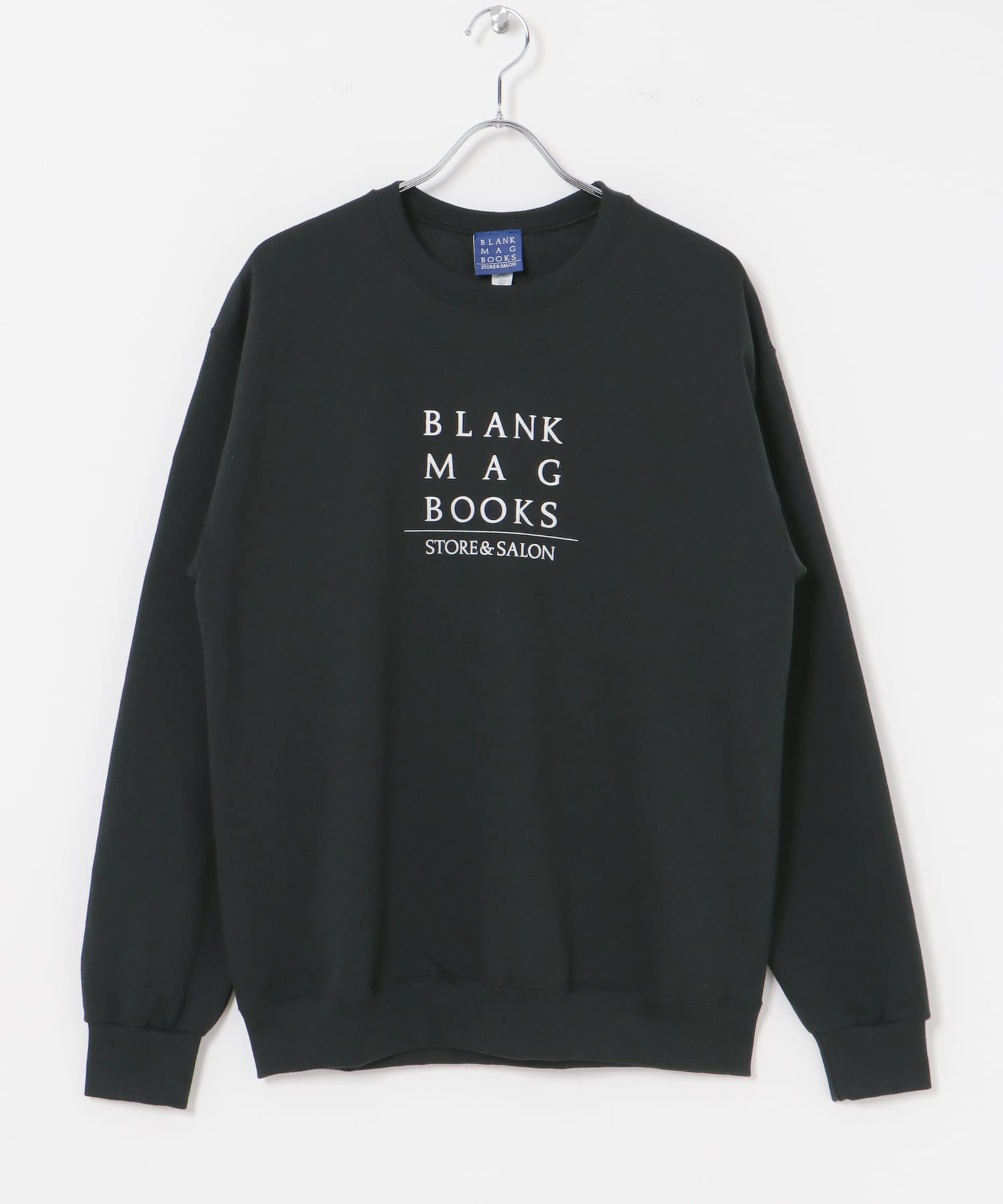 BLANKMAG　3D  BOOK SALON Crew Black M