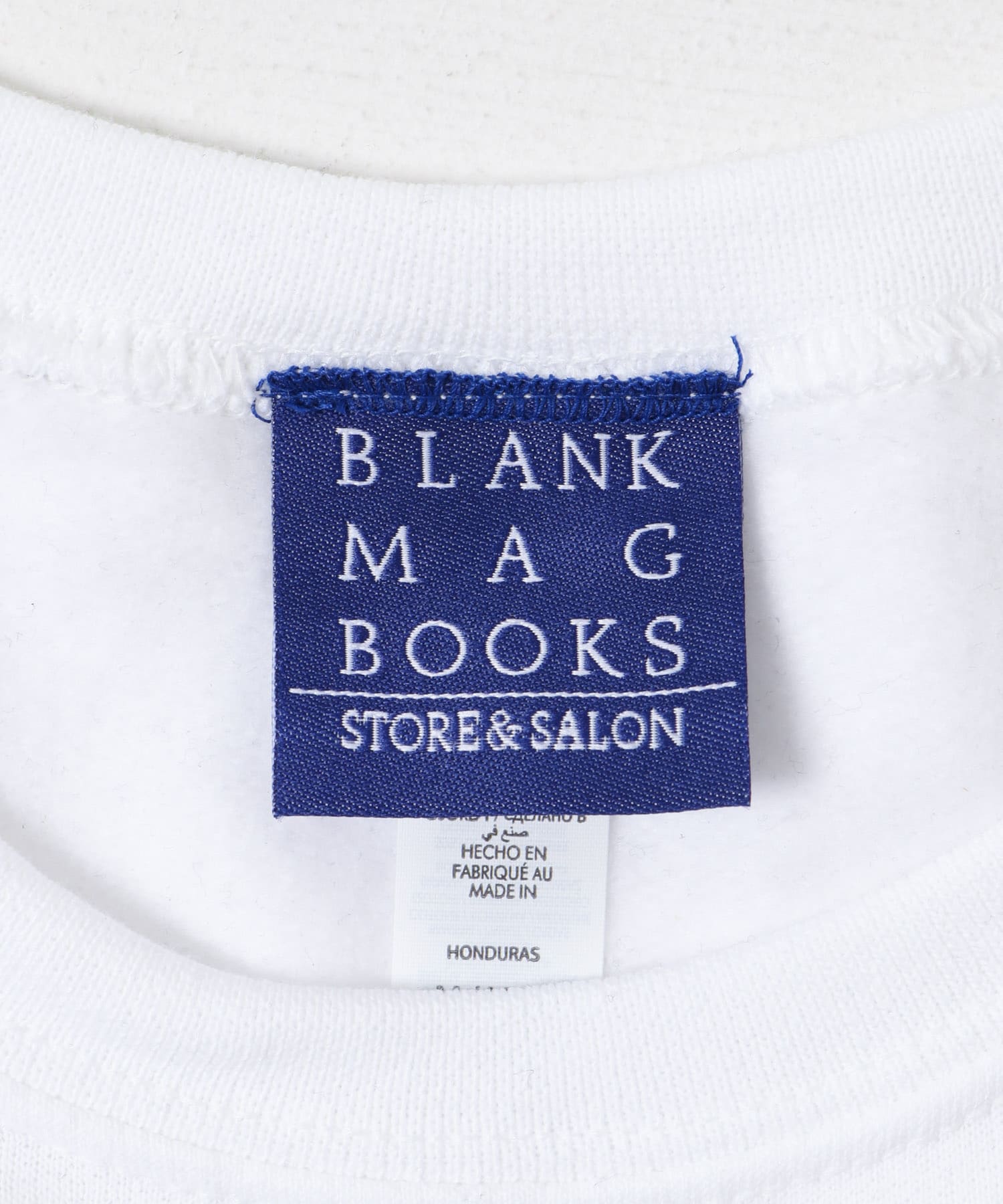 BLANKMAG　ZINES  MAGAZINES Crew White M