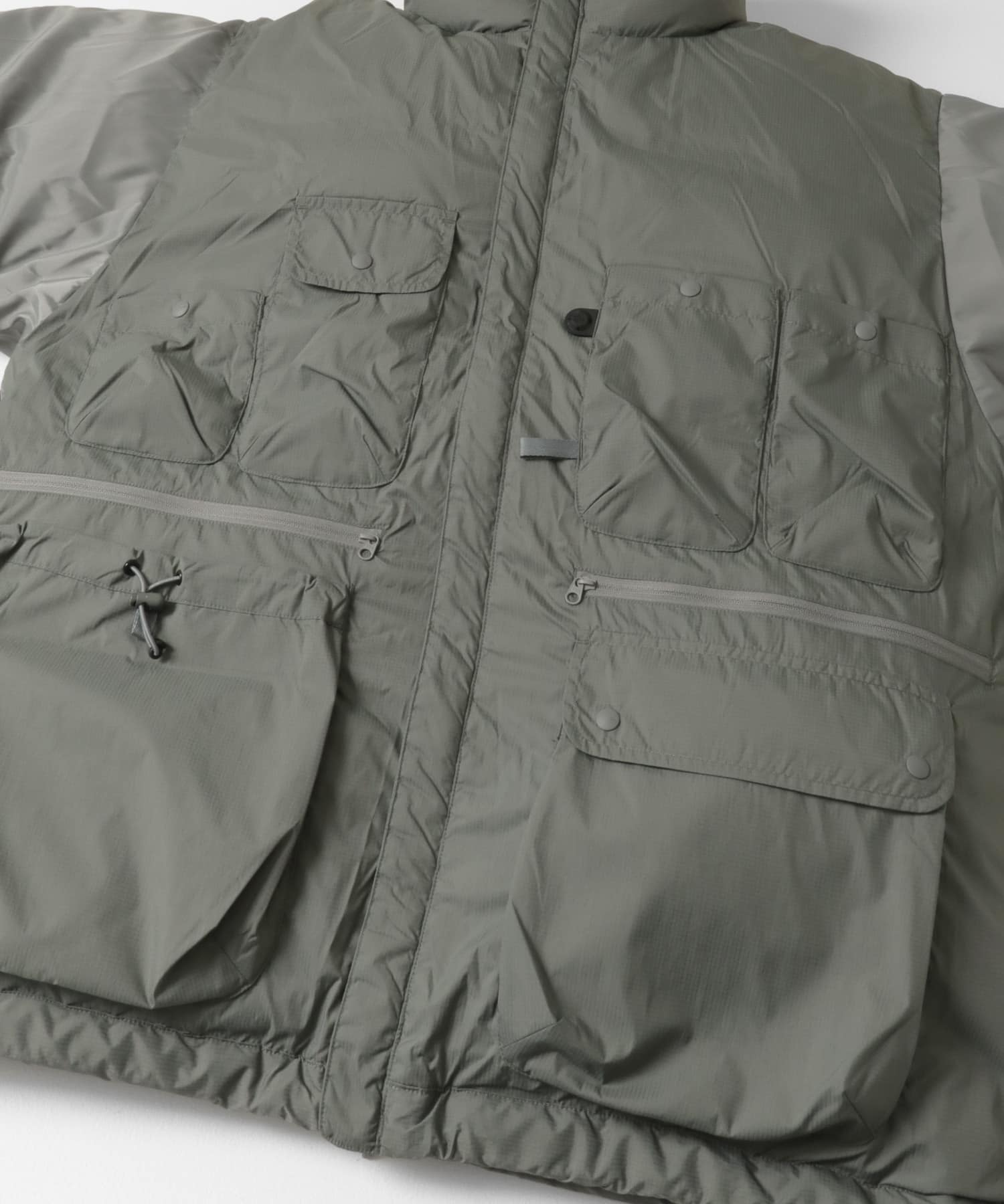 DAIWA PIER39　TECH ALPINE DOWN PARKA LT.GRAY S