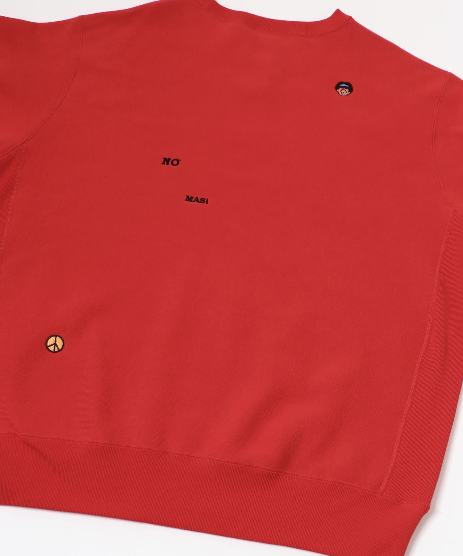 『別注』LOWERCASE×Champion　LCリバースウィーブbyFACEOKA レッド M
