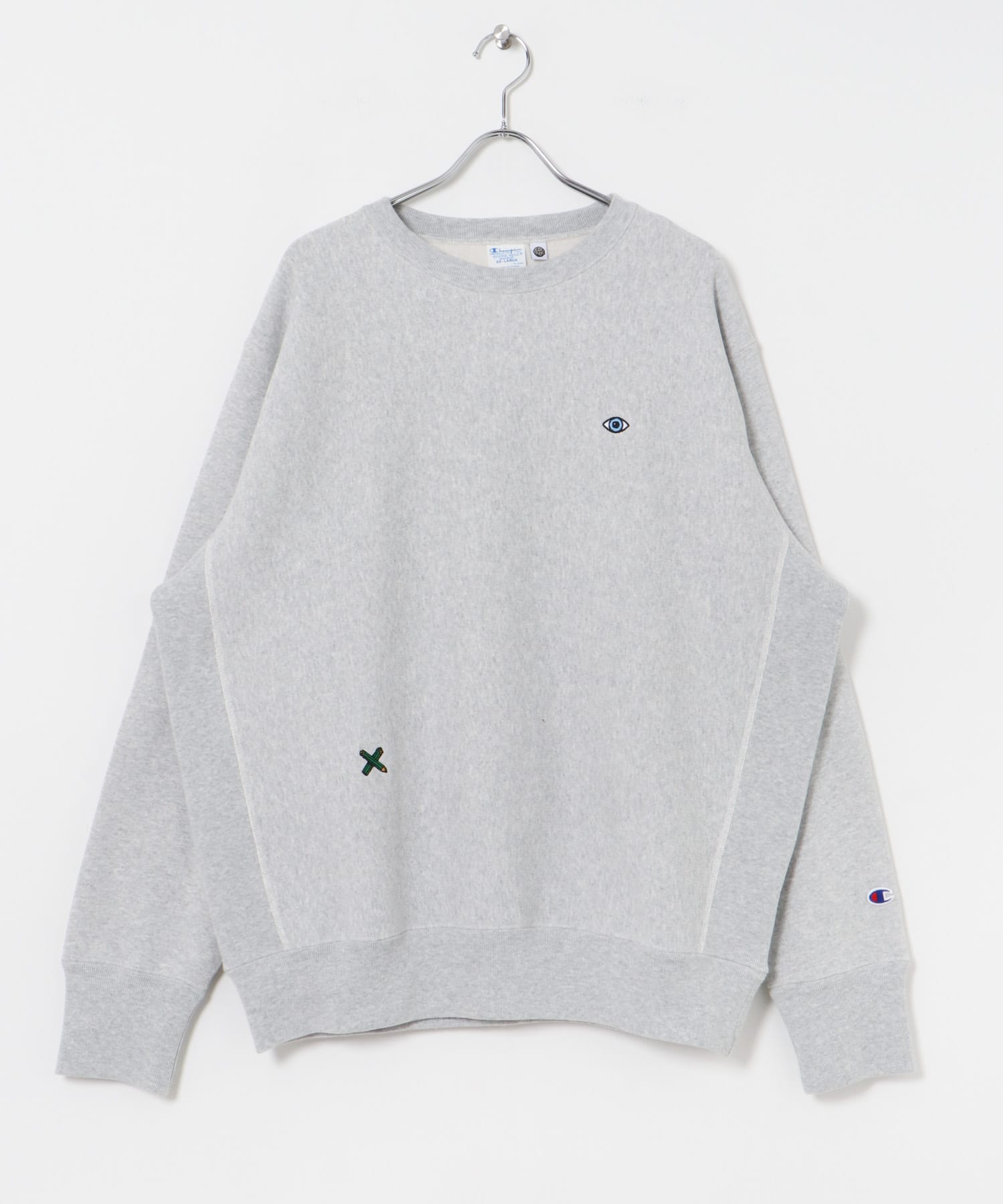 『別注』LOWERCASE×Champion　LCリバースウィーブbyFACEOKA