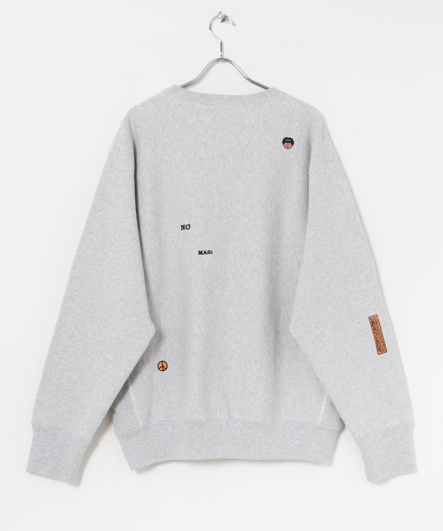 『別注』LOWERCASE×Champion　LCリバースウィーブbyFACEOKA シルバー M