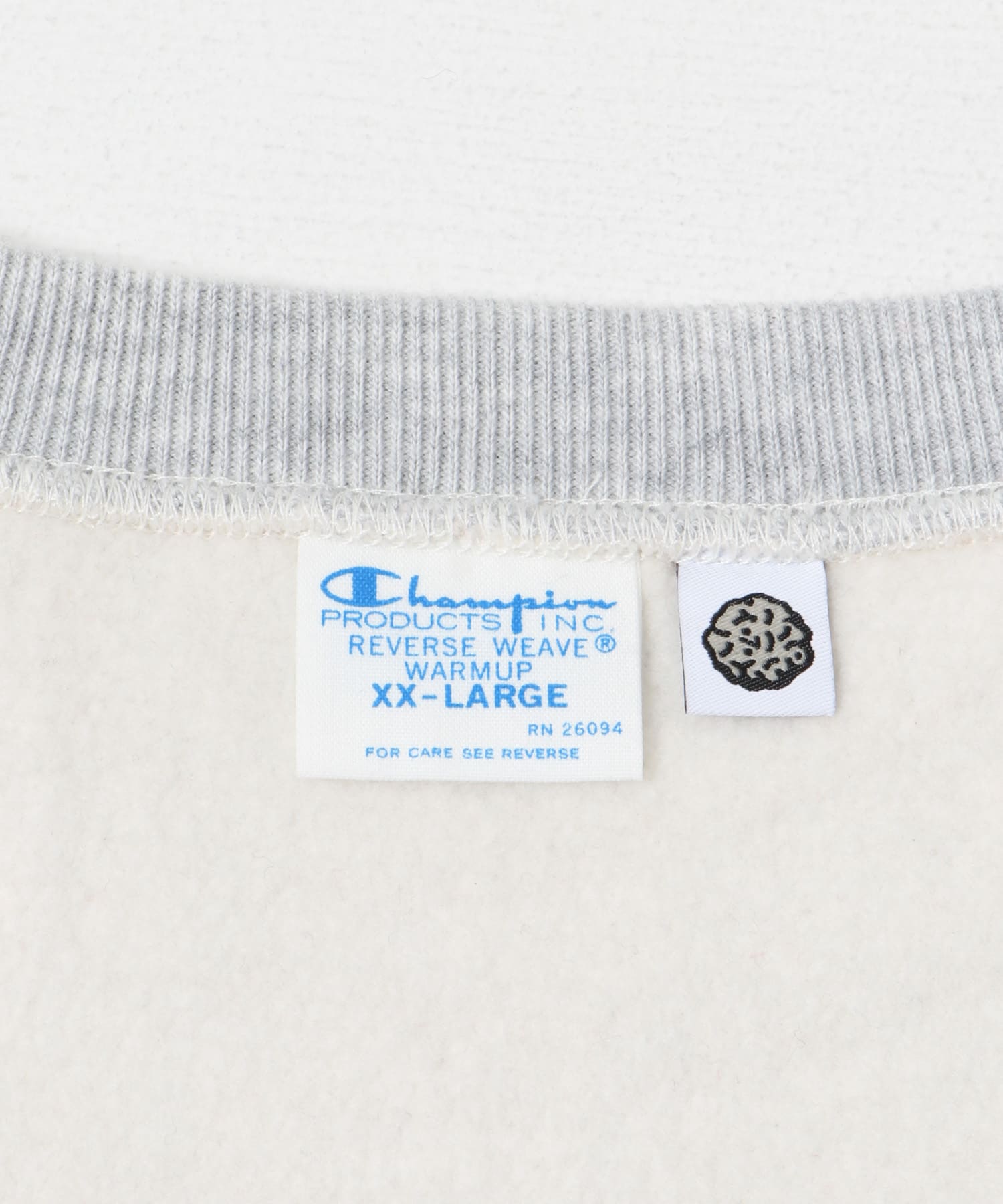 『別注』LOWERCASE×Champion　LCリバースウィーブbyFACEOKA シルバー M