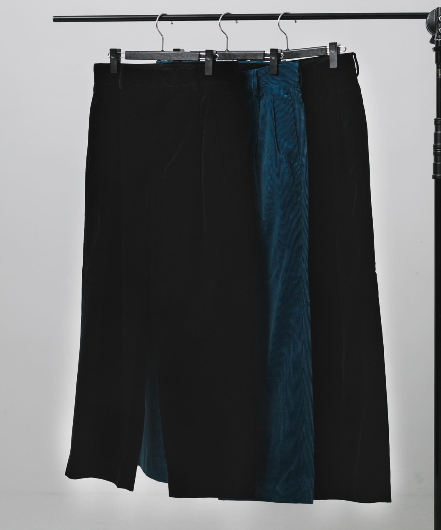 coupronde　corduroy pants BLACK 46