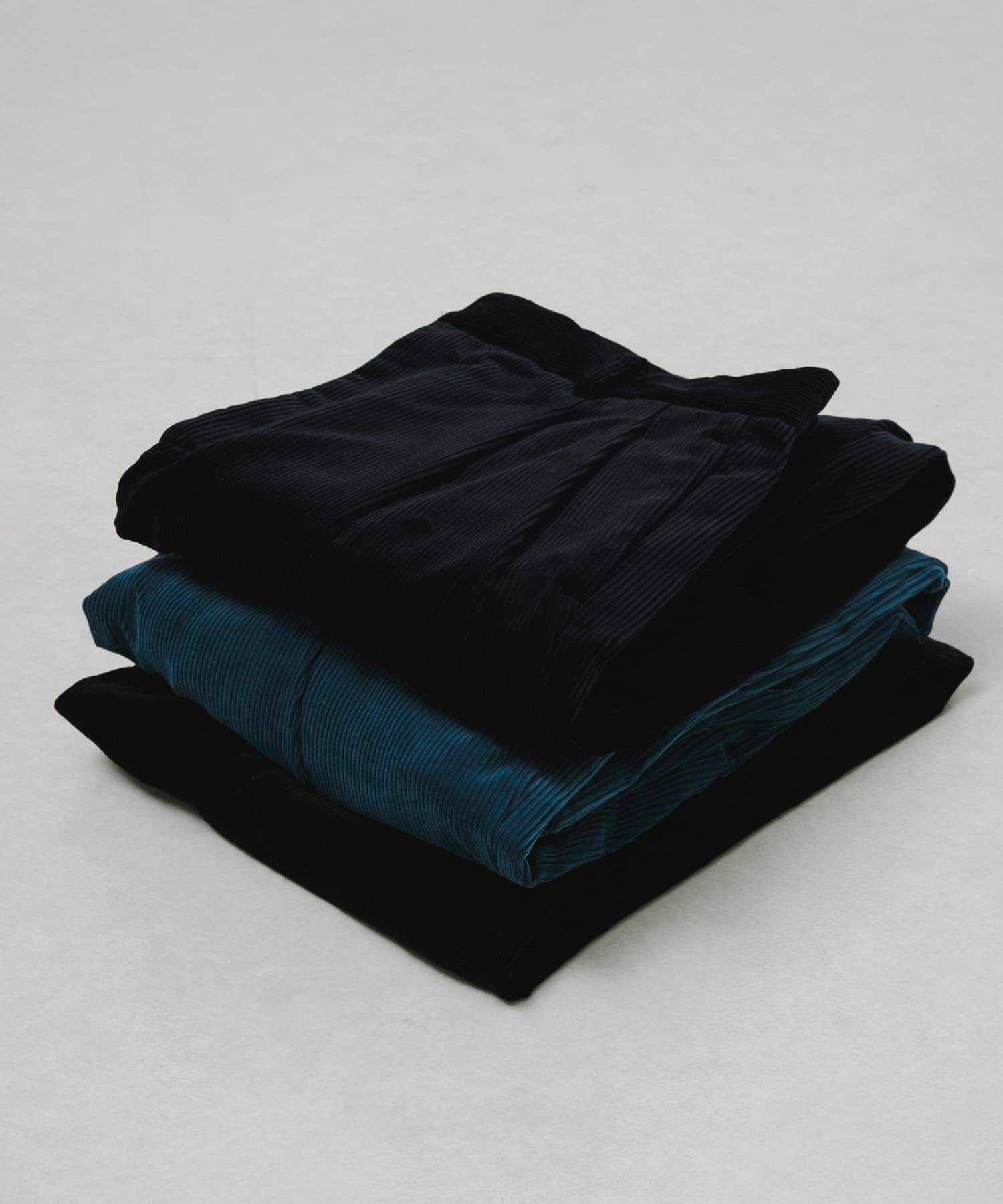coupronde　corduroy pants BLACK 46