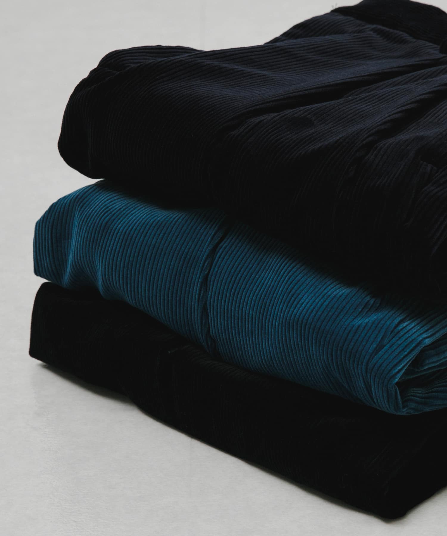 coupronde　corduroy pants BLACK 46