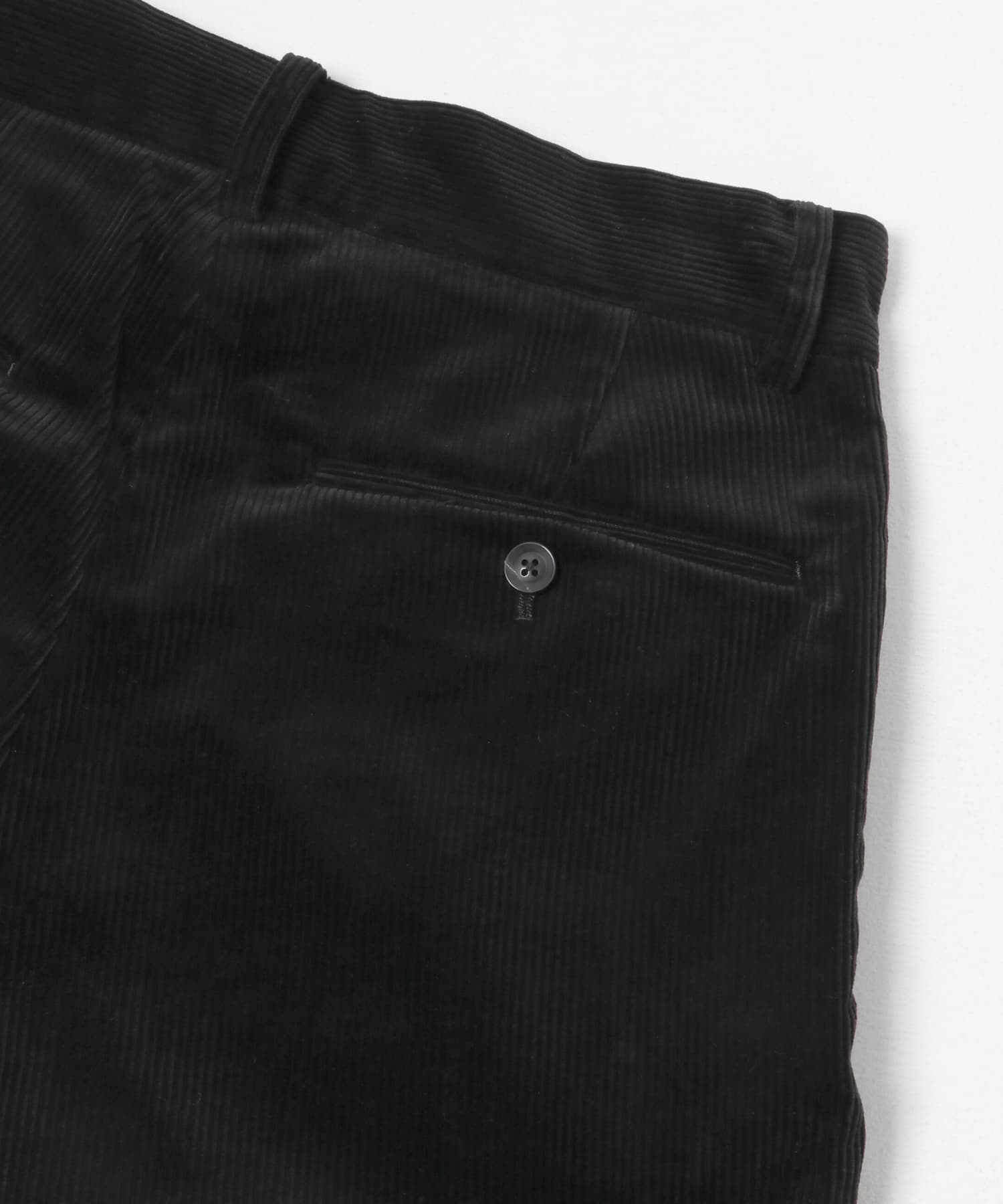 coupronde　corduroy pants BLACK 46