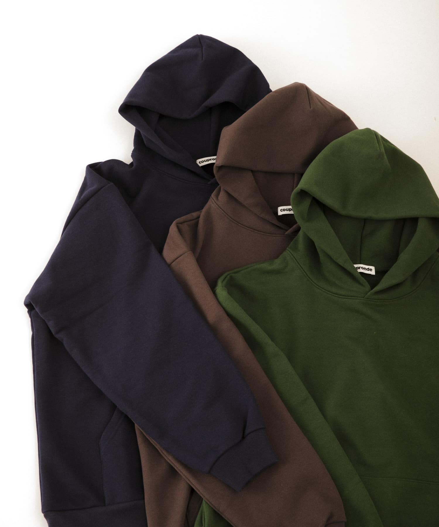 coupronde　HOODIE BROWN 46