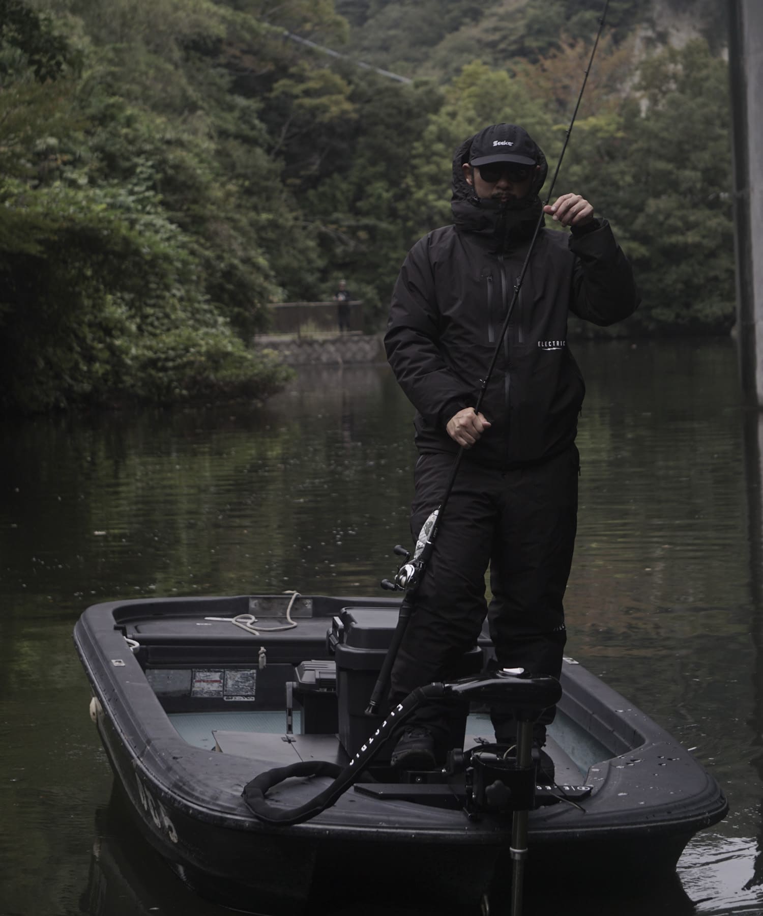 『別注』ELECTRIC×LAKE SEEKERS　3LAYER PUFF JACKET BLACK XL