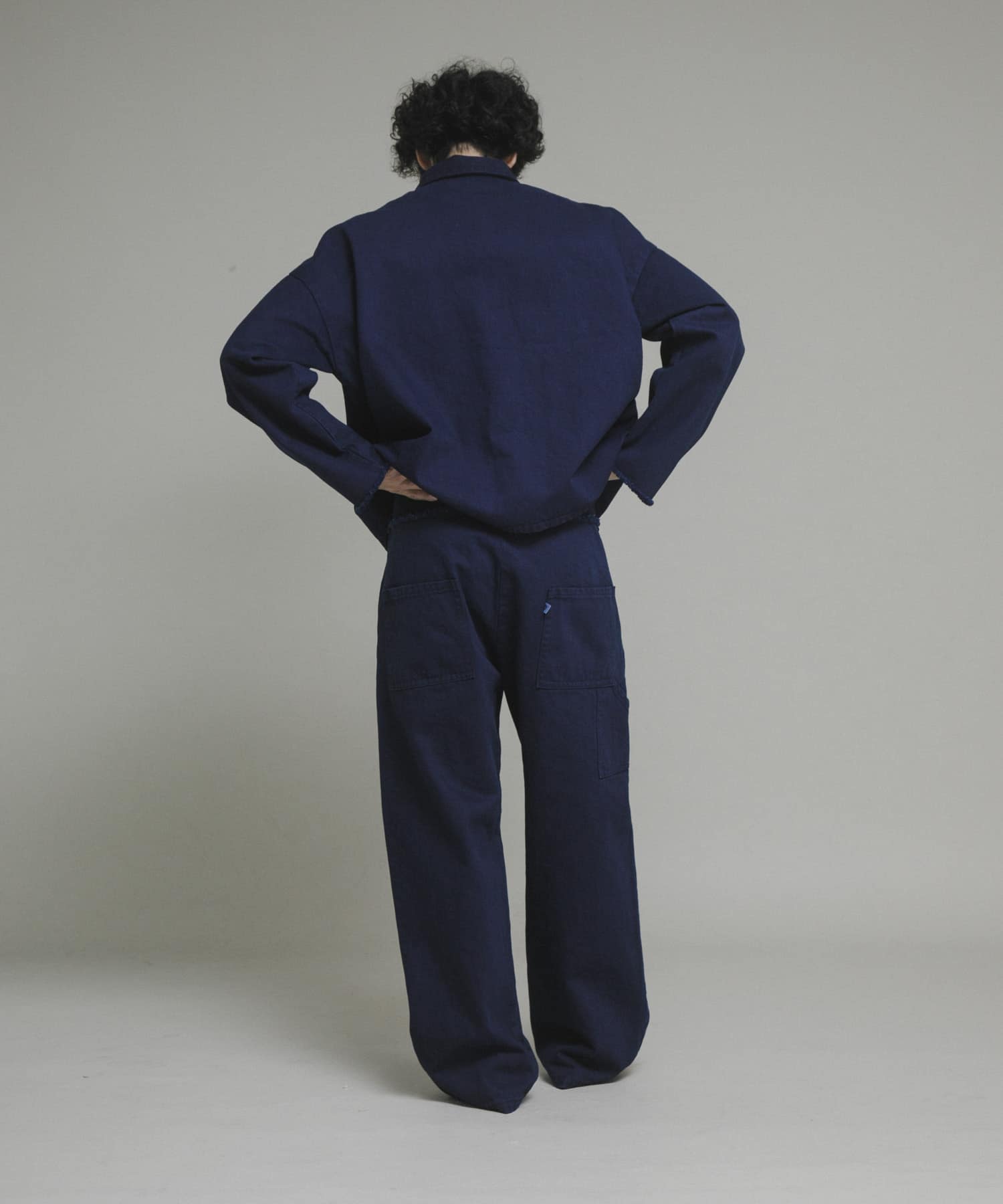 『別注』LOWERCASE×URBS　FACEカバーオール INDIGO M