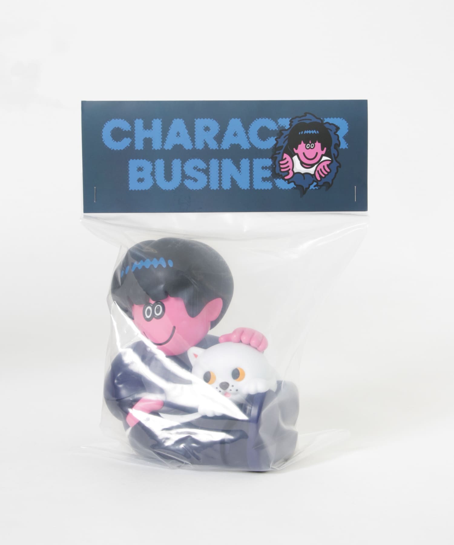 face oka Cat Business Figure (Ltd)(FREE INDIGO): 雑貨・ホビー