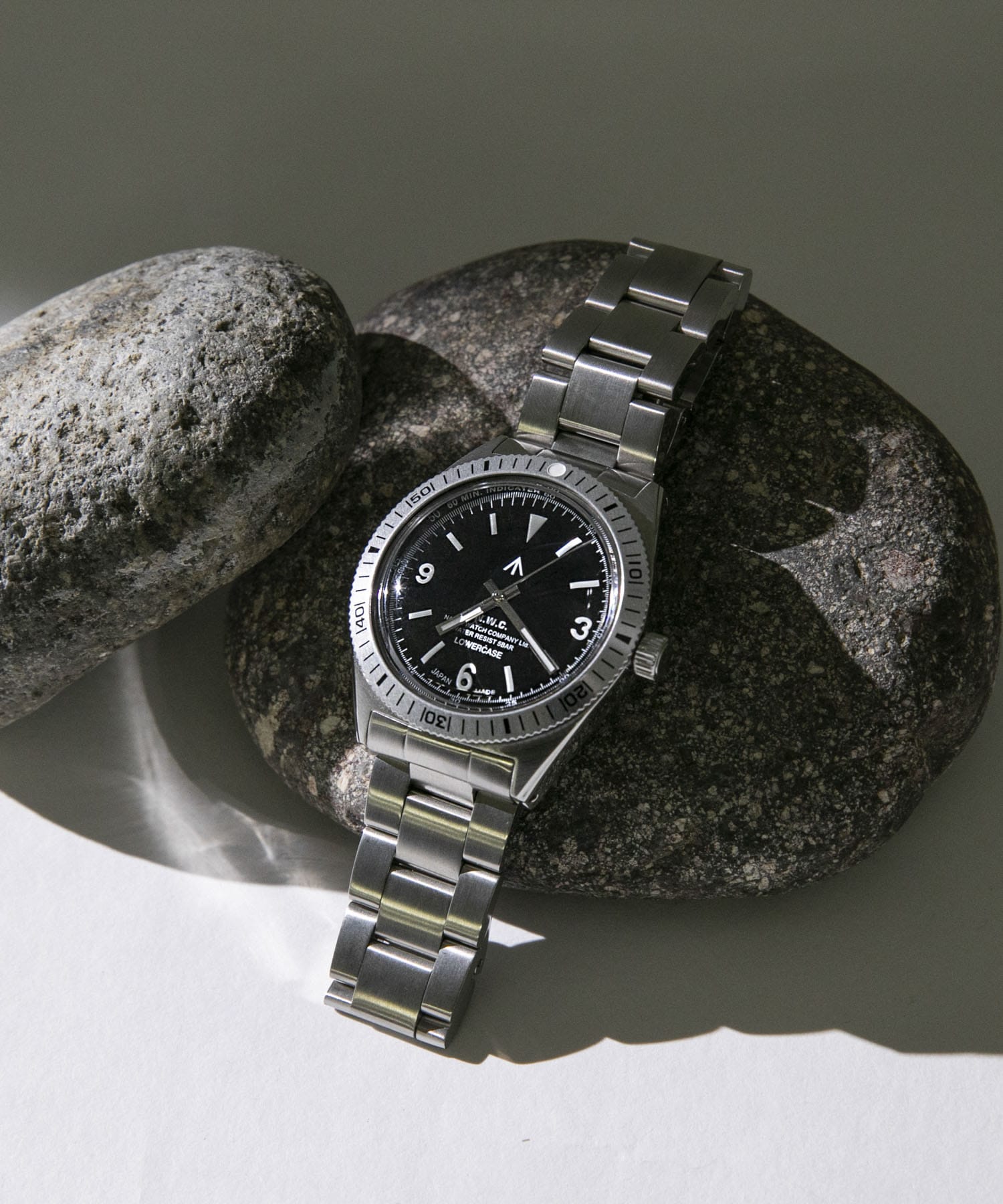 NAVAL WATCH　NAVALWATCH by LOWERCASE for URBS BLACK FREE