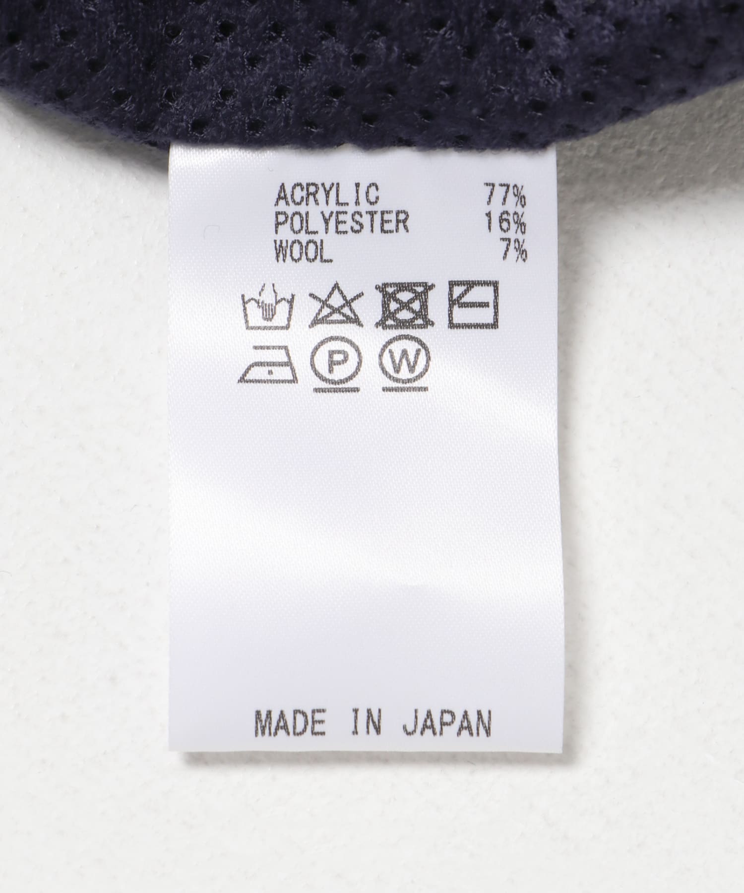 SFC　FLEECE SPORTY JACKET Navy L