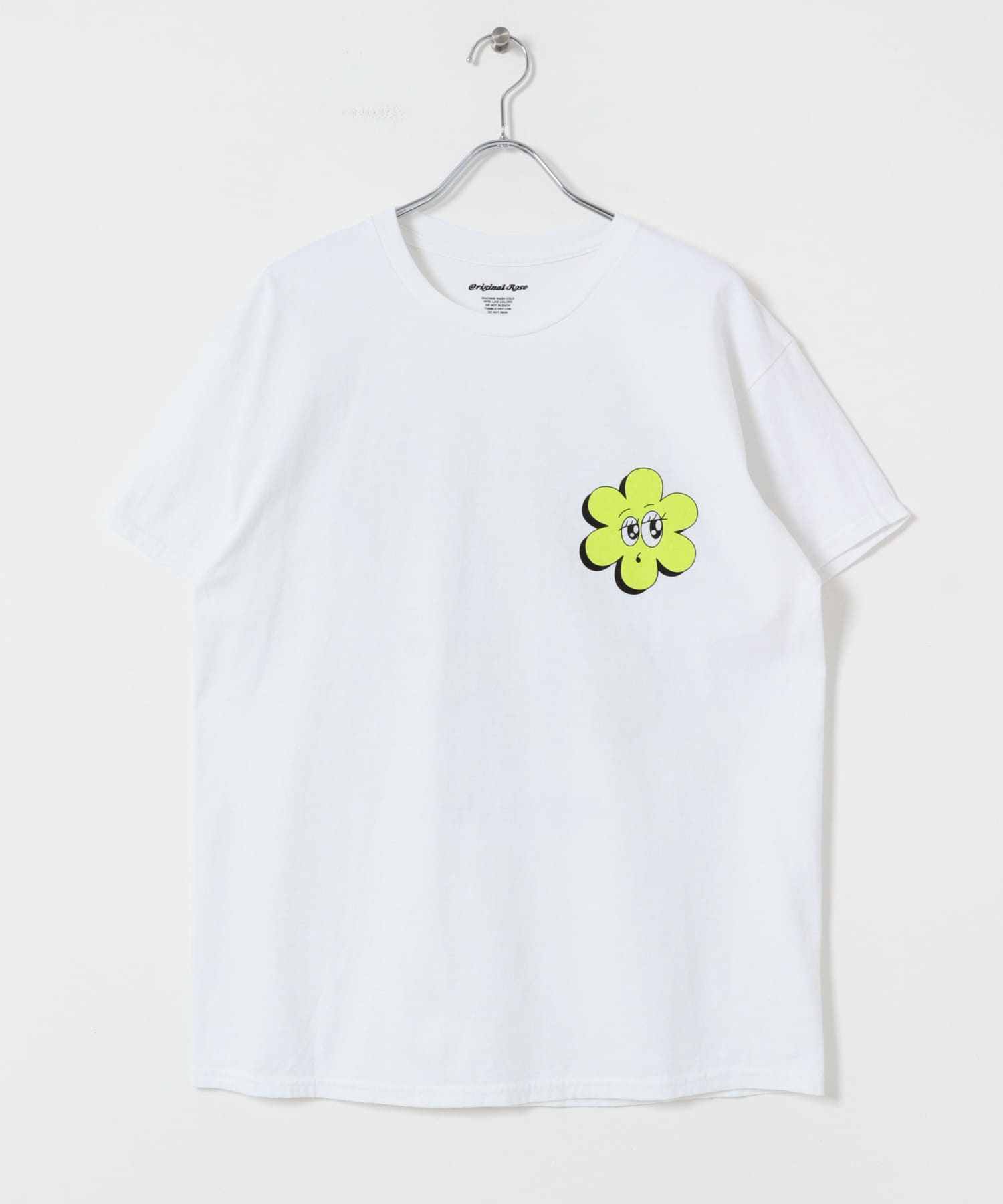 Original Rose　NY Tee WHITE M