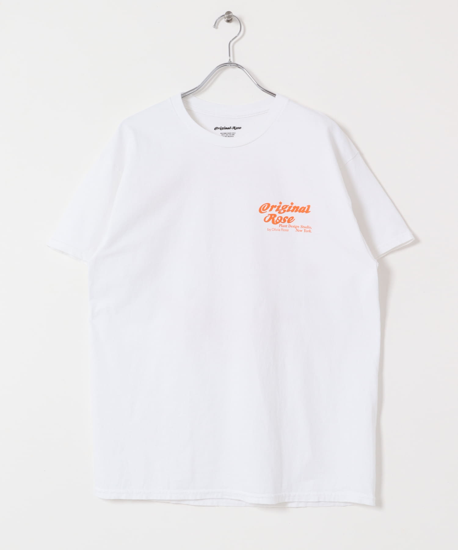 Original Rose　Flower 2 Tee WHITE M