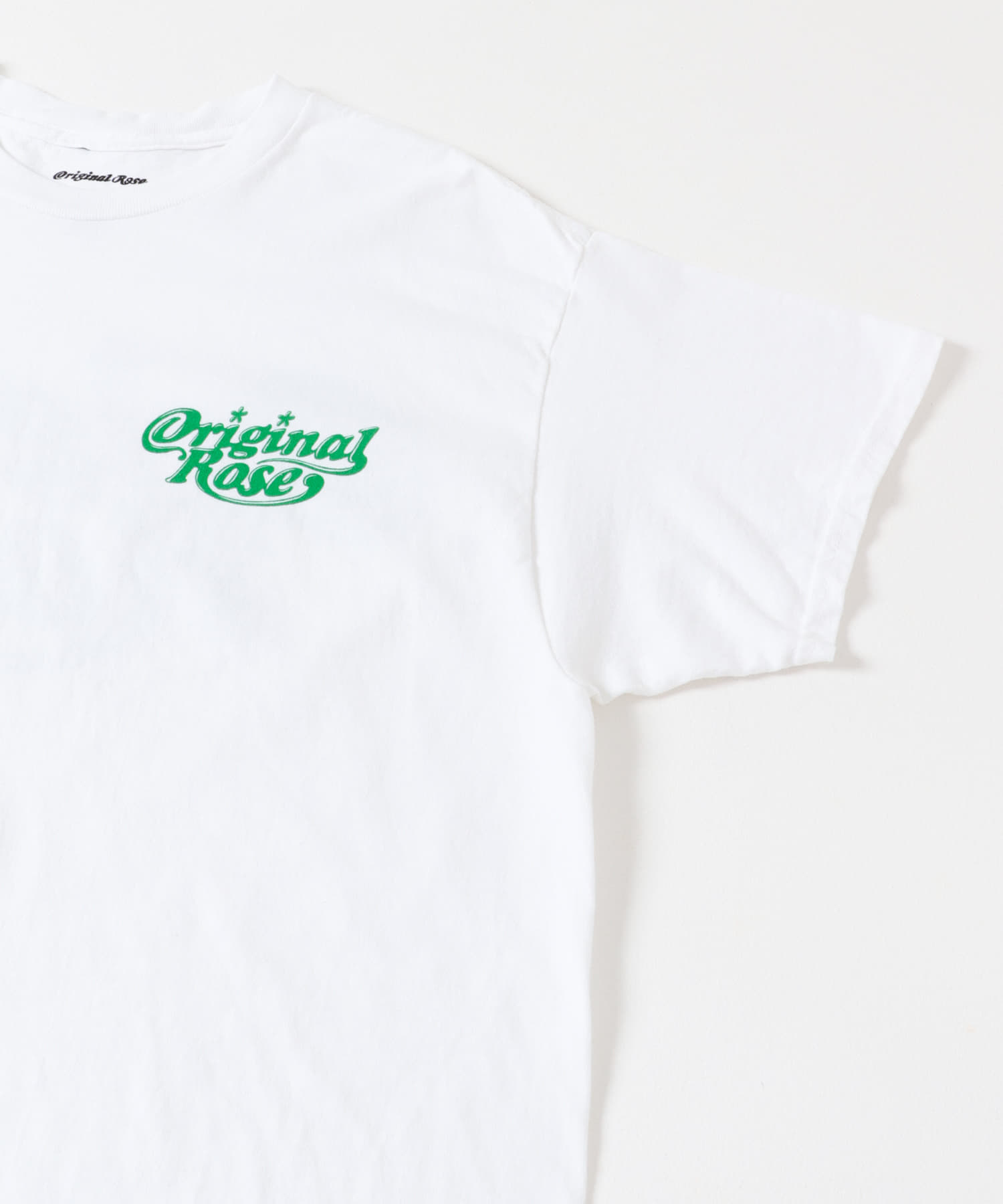 Original Rose　Logo Tee WHITE M