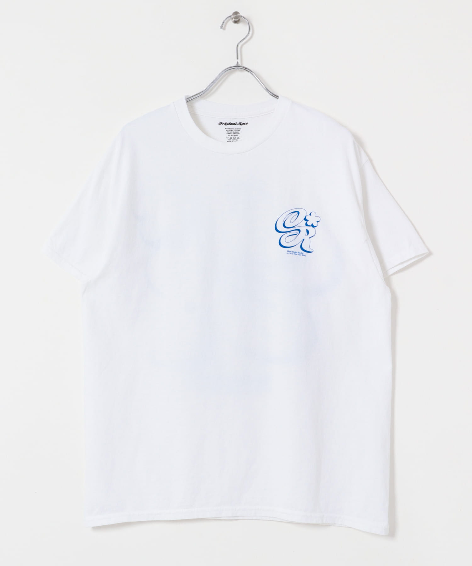 Original Rose　OR Logo Tee WHITE M