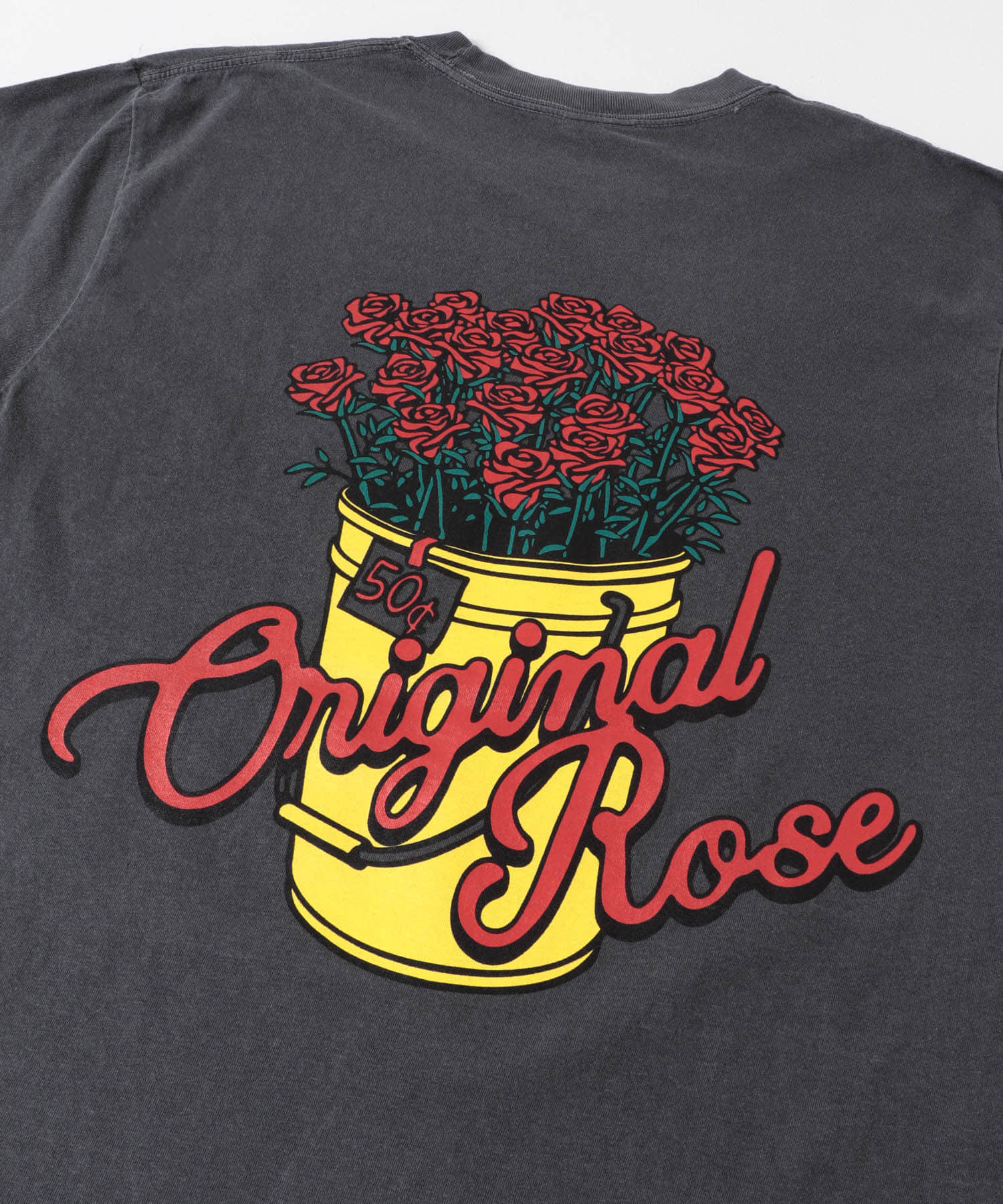 Original Rose　Planter Logo Tee スミクロ M
