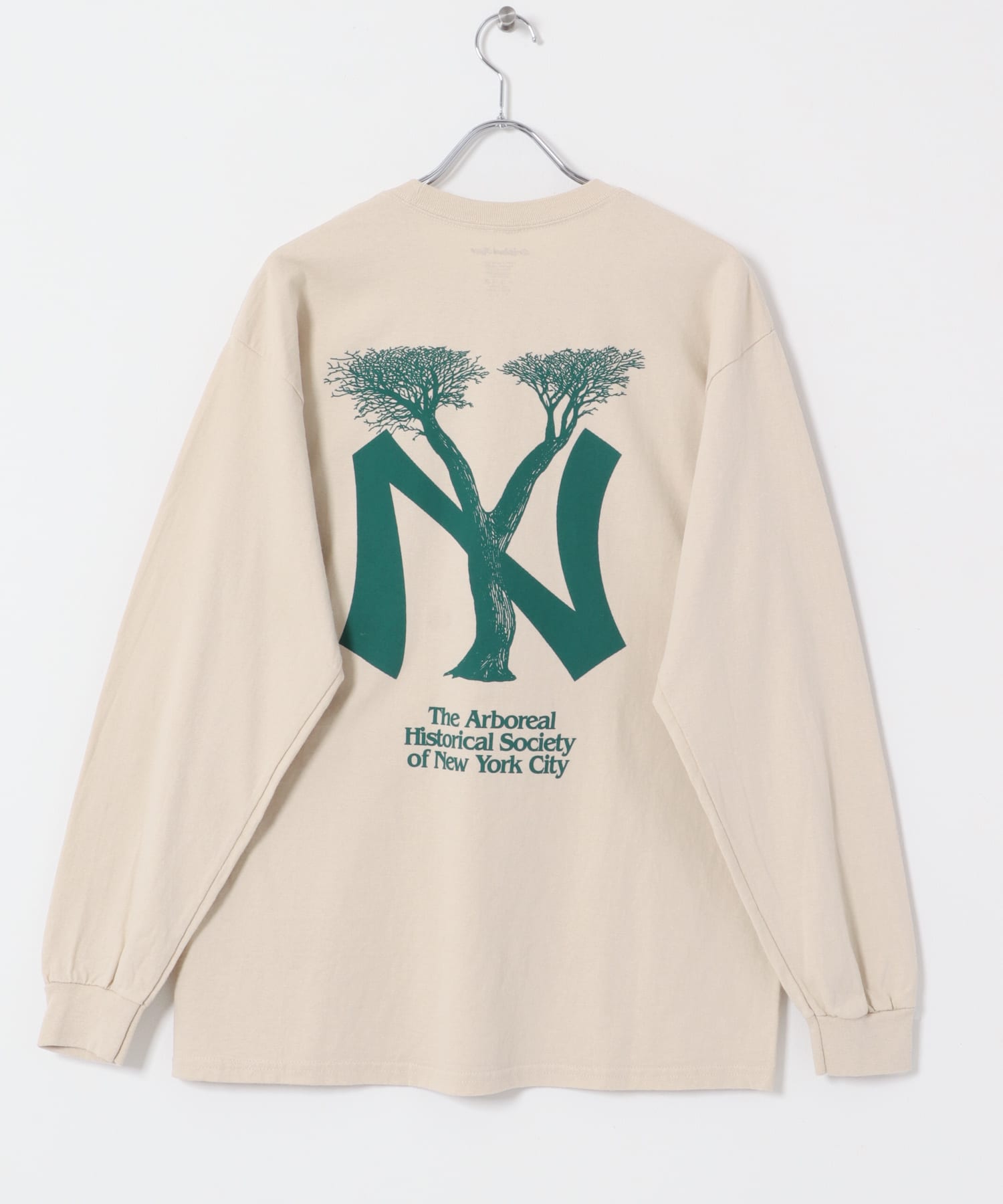 Original Rose　NY Tree L/S Tee SAND L