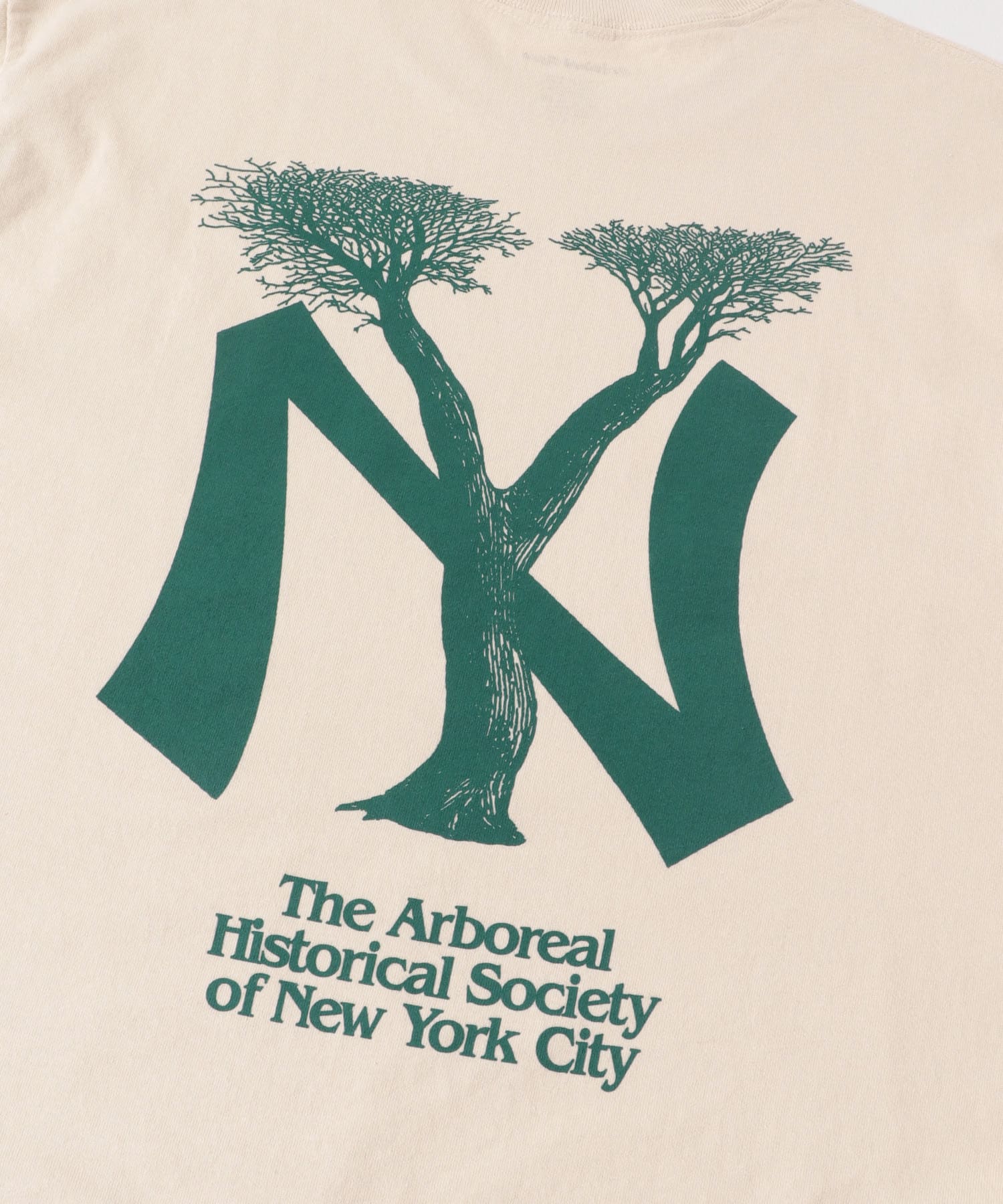 Original Rose　NY Tree L/S Tee SAND L
