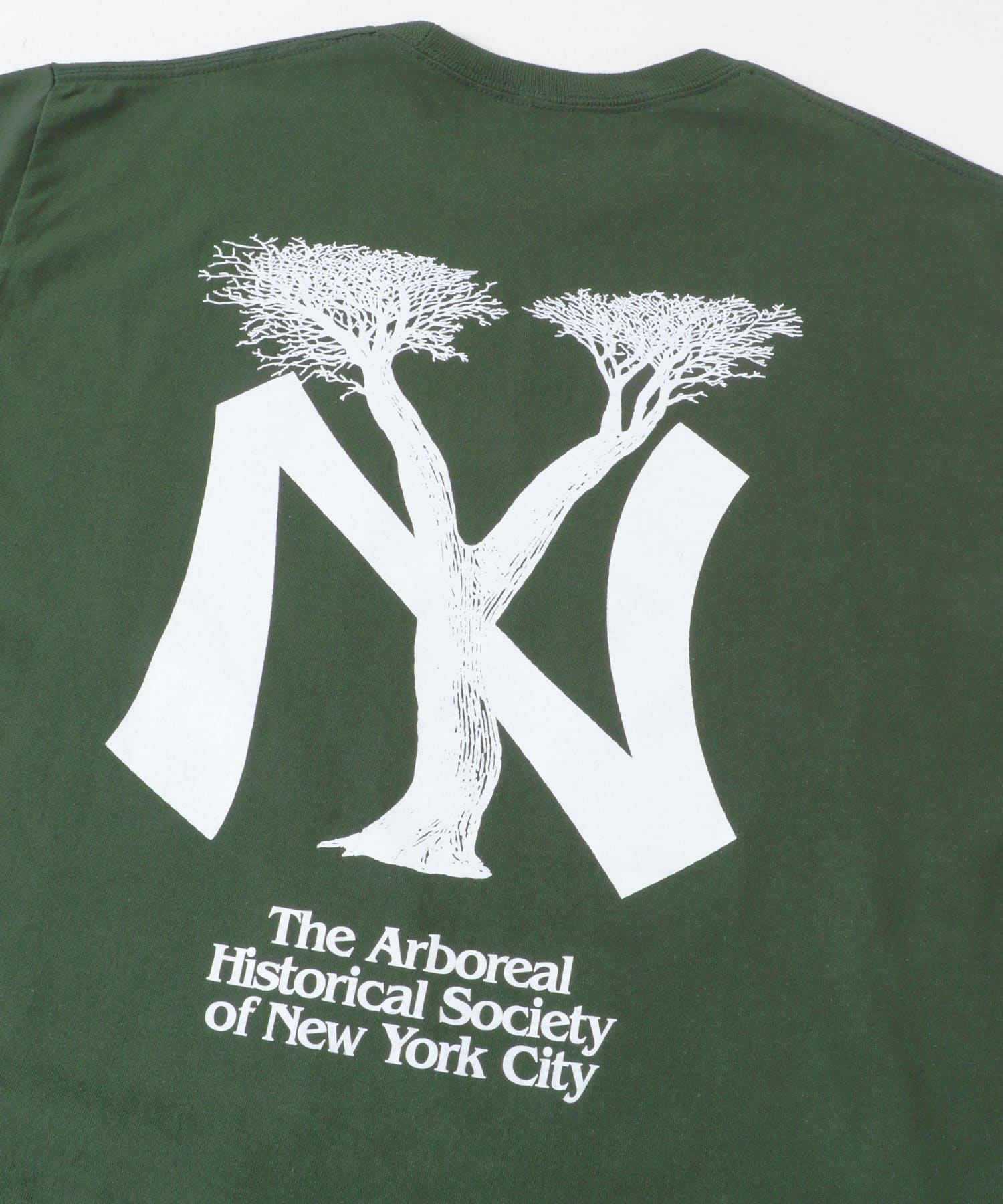 Original Rose　NY Tree L/S Tee GREEN L