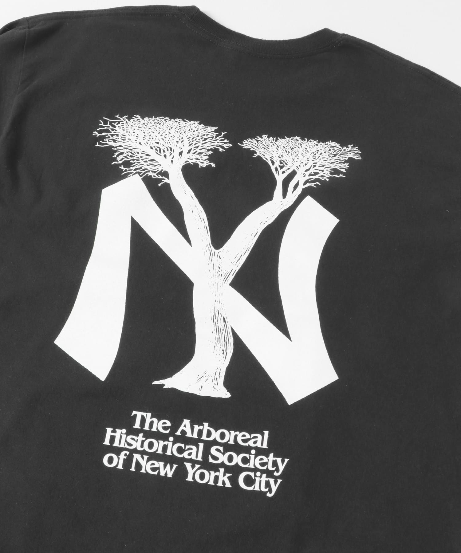 Original Rose　NY Tree L/S Tee BLACK L