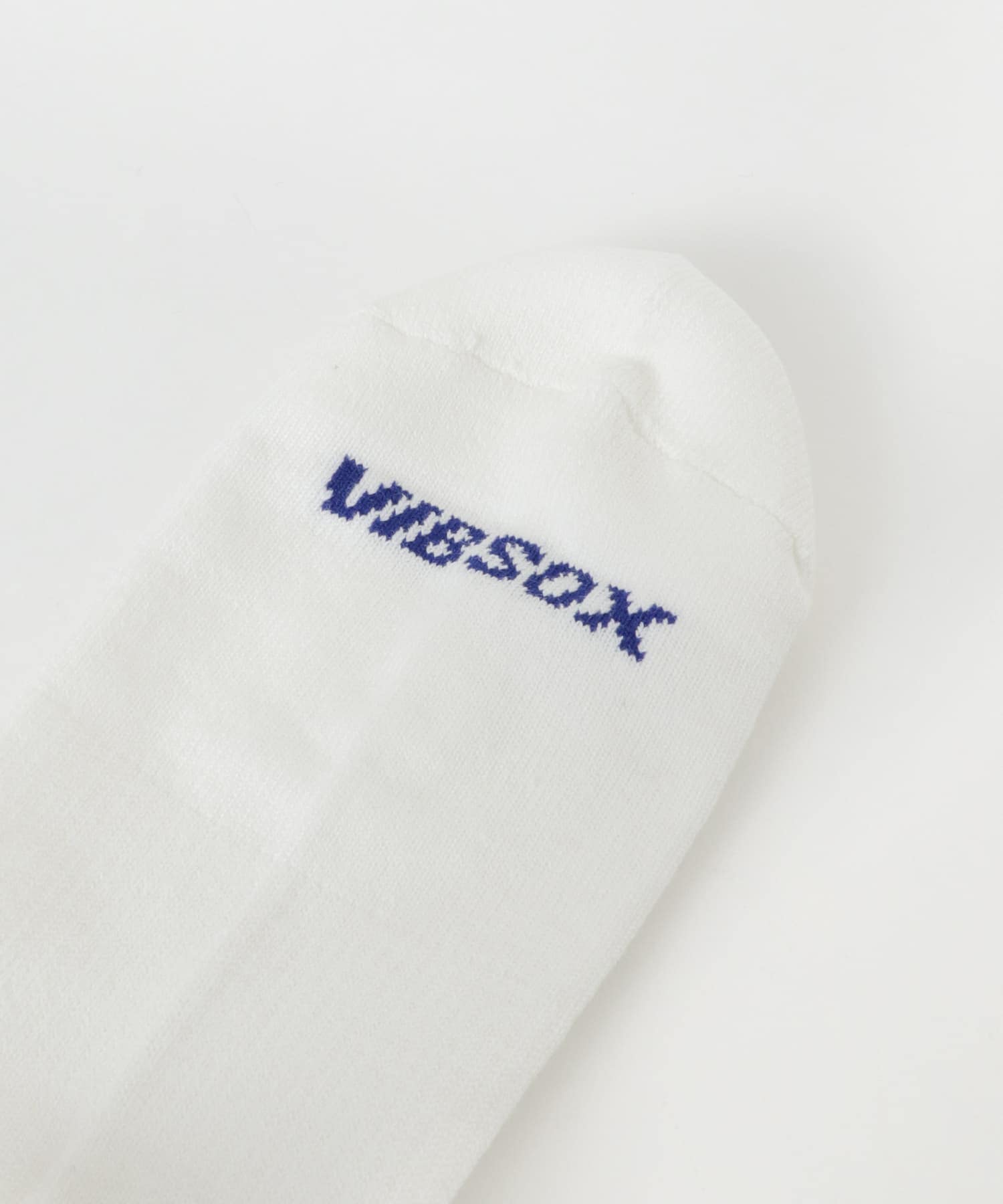 VIBSOX　RIB SOCKS WHITE FREE