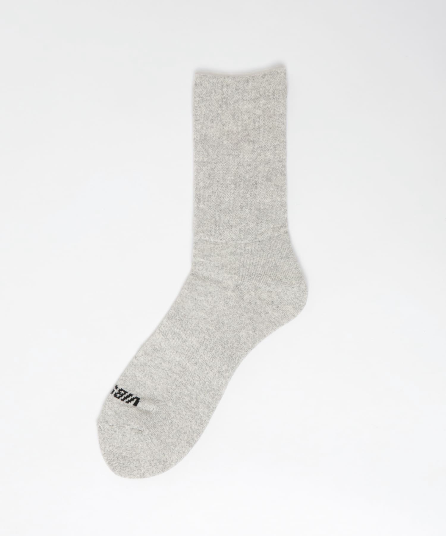 VIBSOX　RIB SOCKS L H GREY FREE