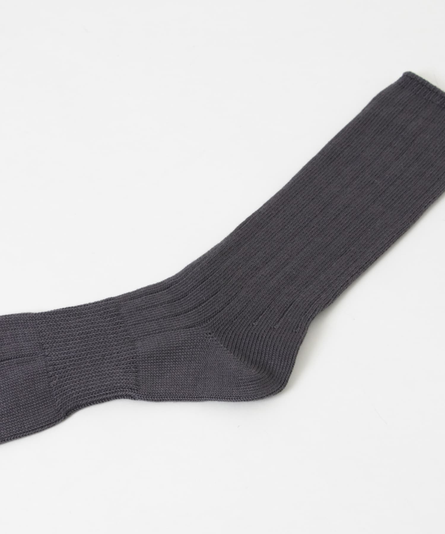 VIBSOX　LOOSE RIB SOCKS Charcoal FREE